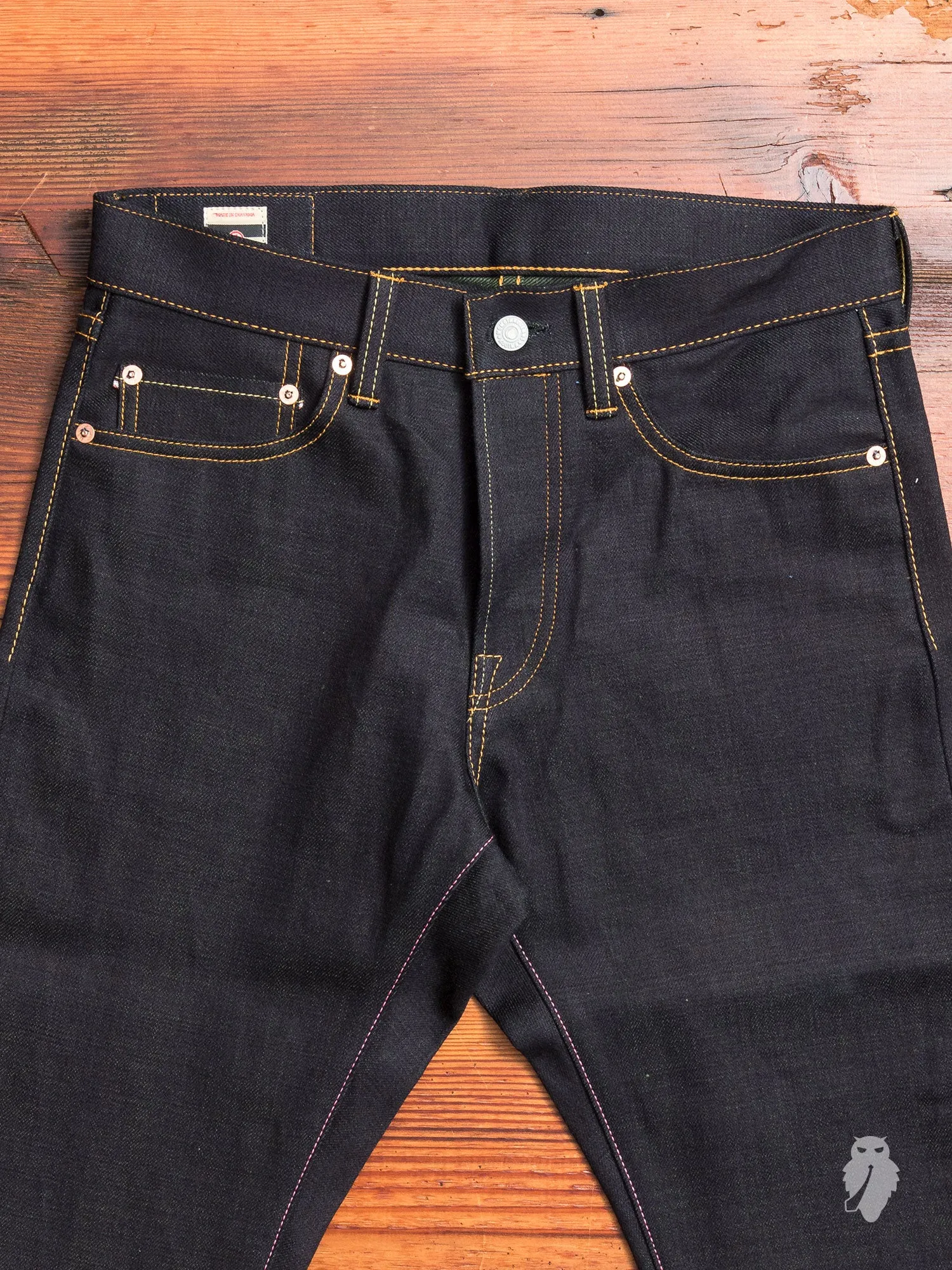 0405-GR 13.5oz Selvedge Denim - High Tapered Fit