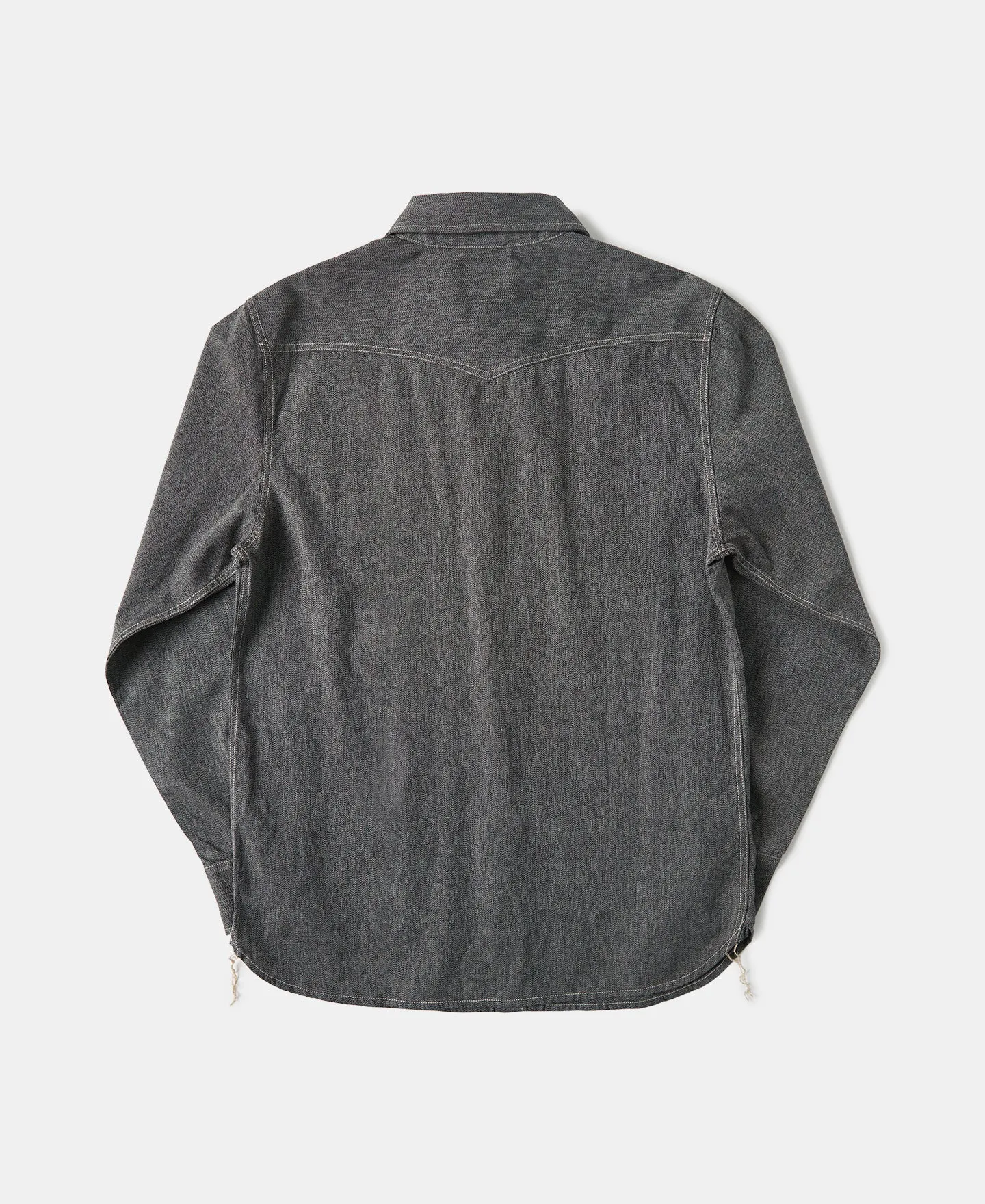 1930s Jaspé Workshirt - Dark Gray