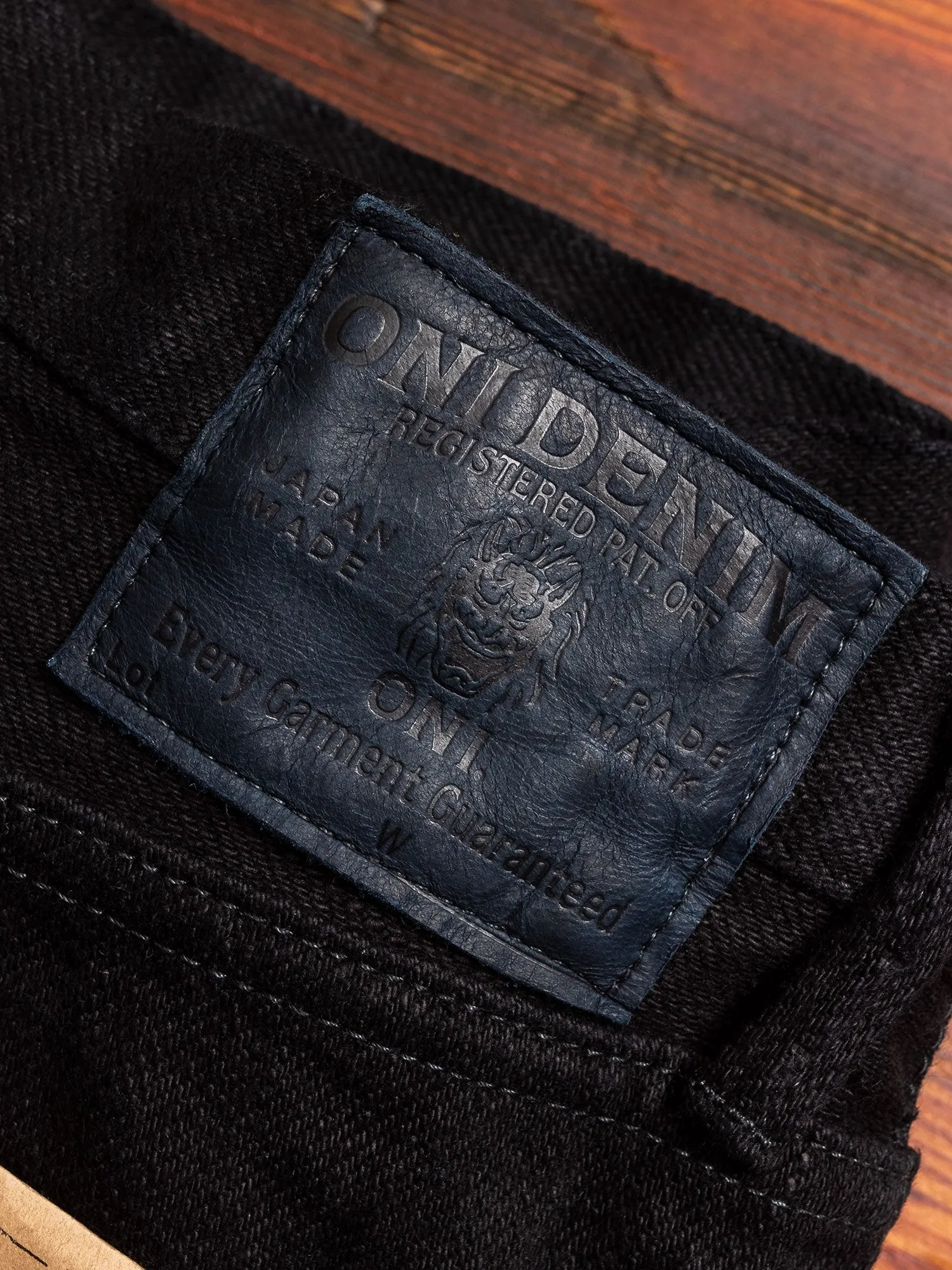 546AIZ "Aizumi x Black Secret" 20oz Selvedge Denim - Slim Straight Fit