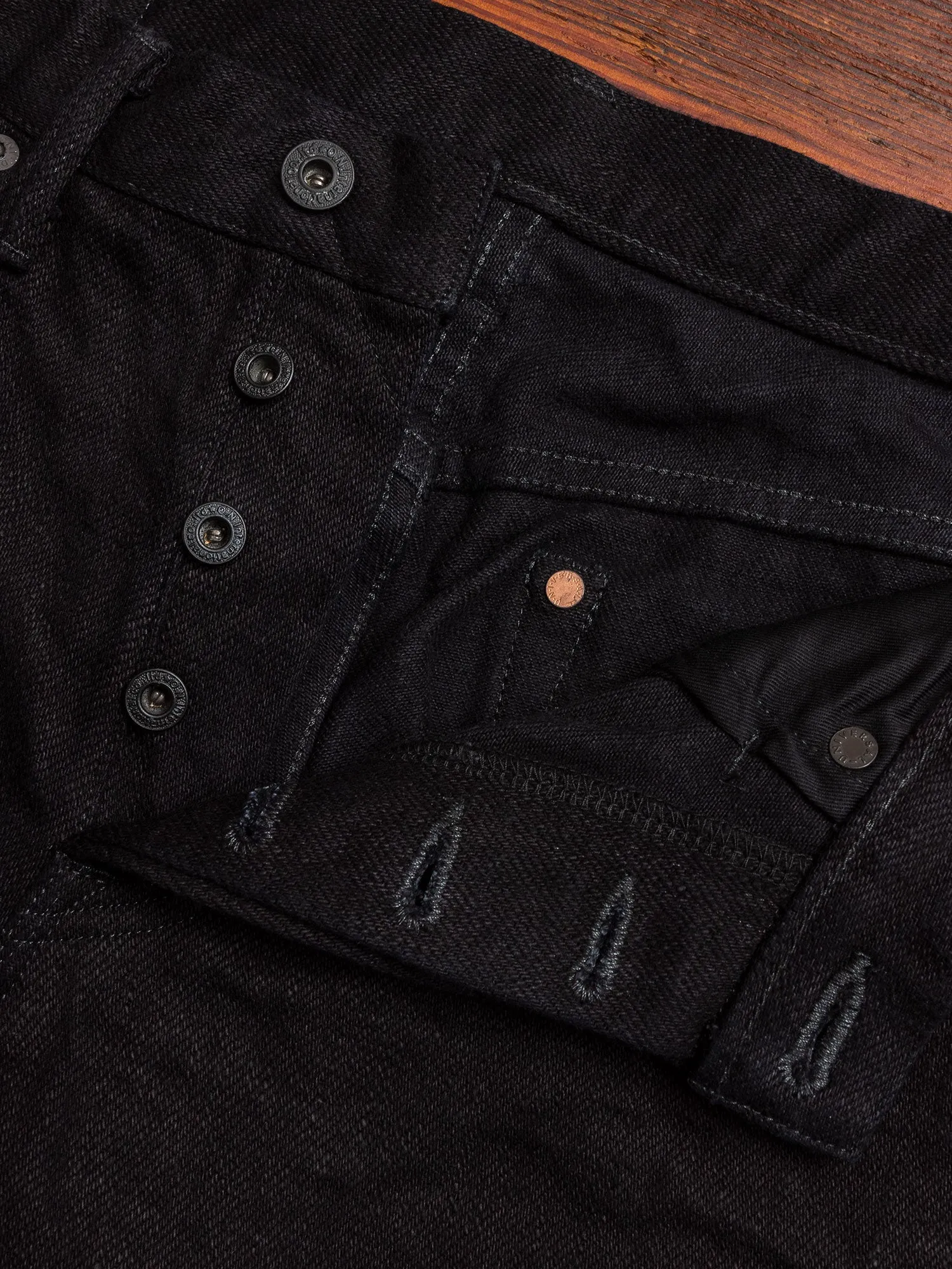 546AIZ "Aizumi x Black Secret" 20oz Selvedge Denim - Slim Straight Fit