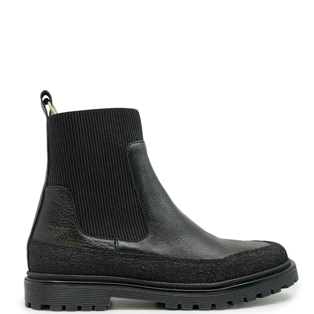 Angulus All Black Combat Boot