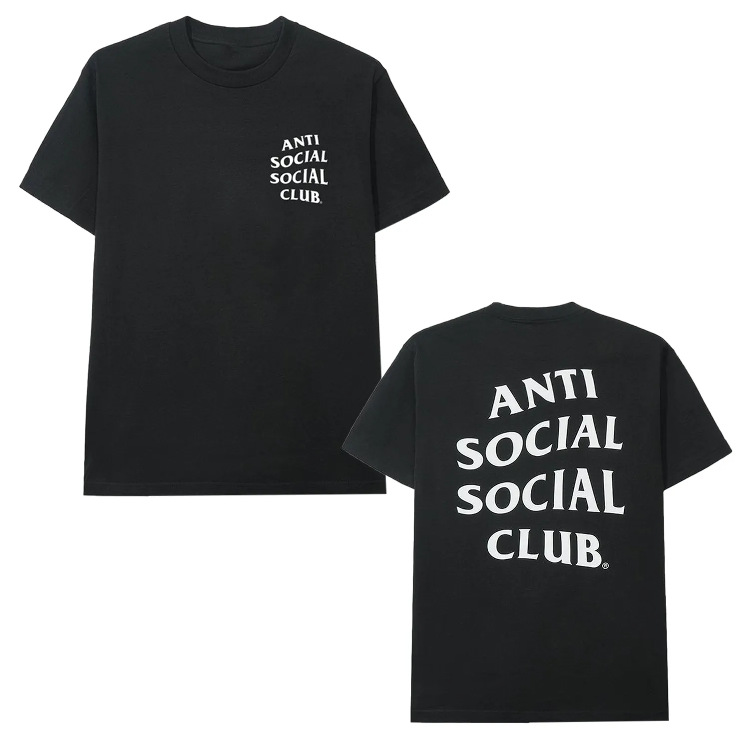 Anti Social Social Club Logo 2 Tee (SS20) Black