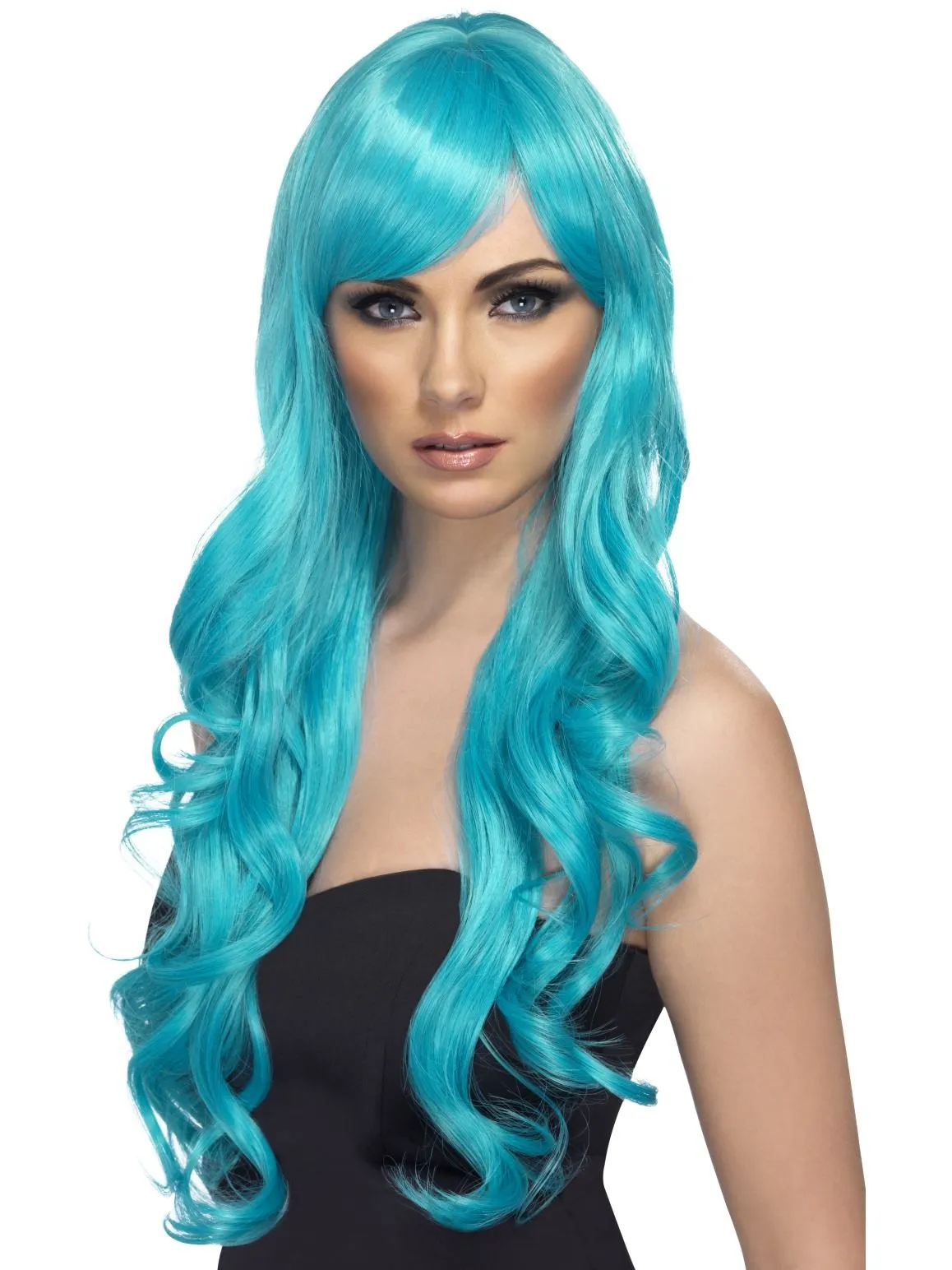 Aqua Desire Long Wig