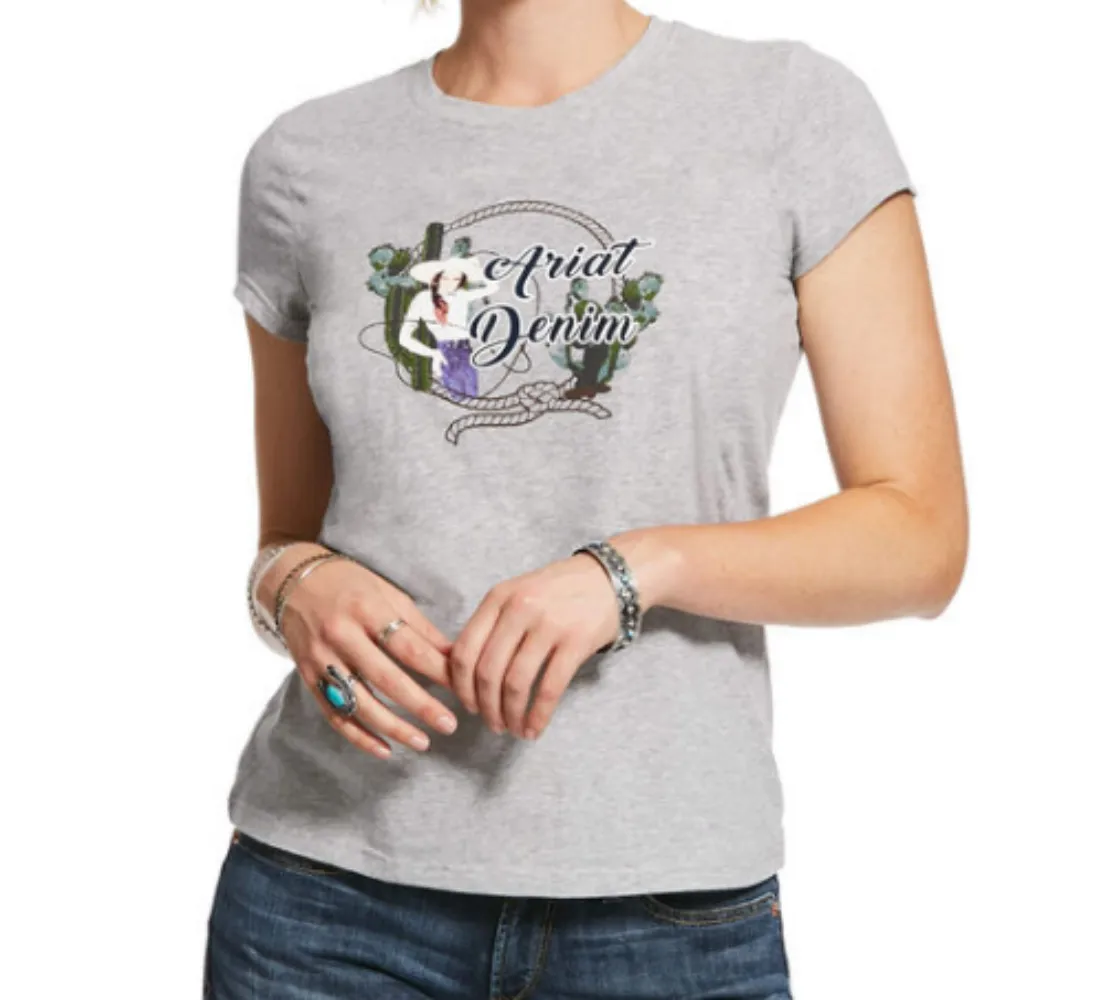 Ariat Ladies Denim Graphic Tee 10032067