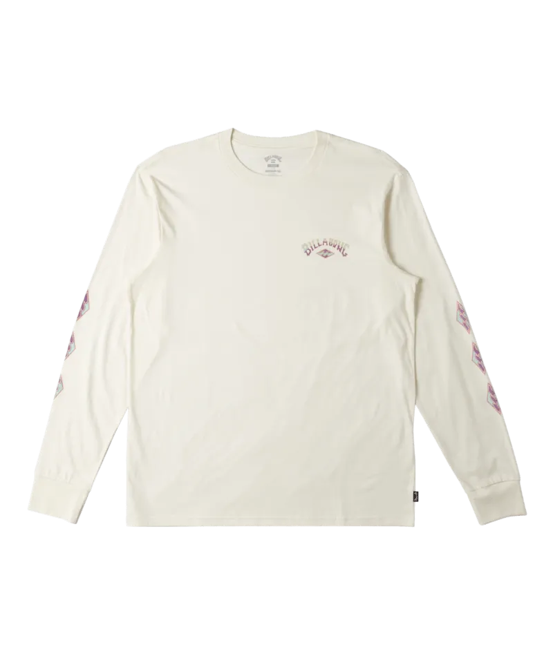 Billabong Mens Crayon Wave Long Sleeve T-Shirt