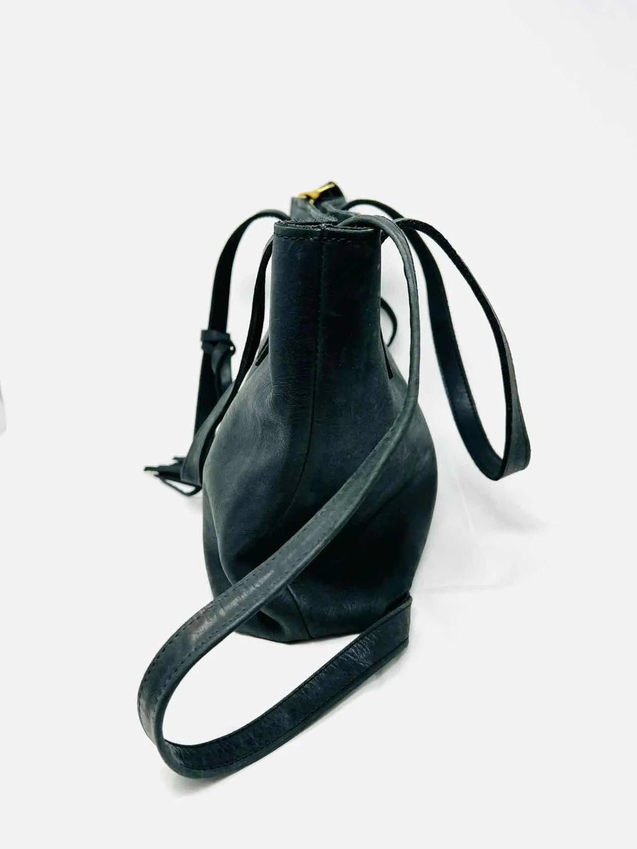 Black Tassel Leather Purses Satchel