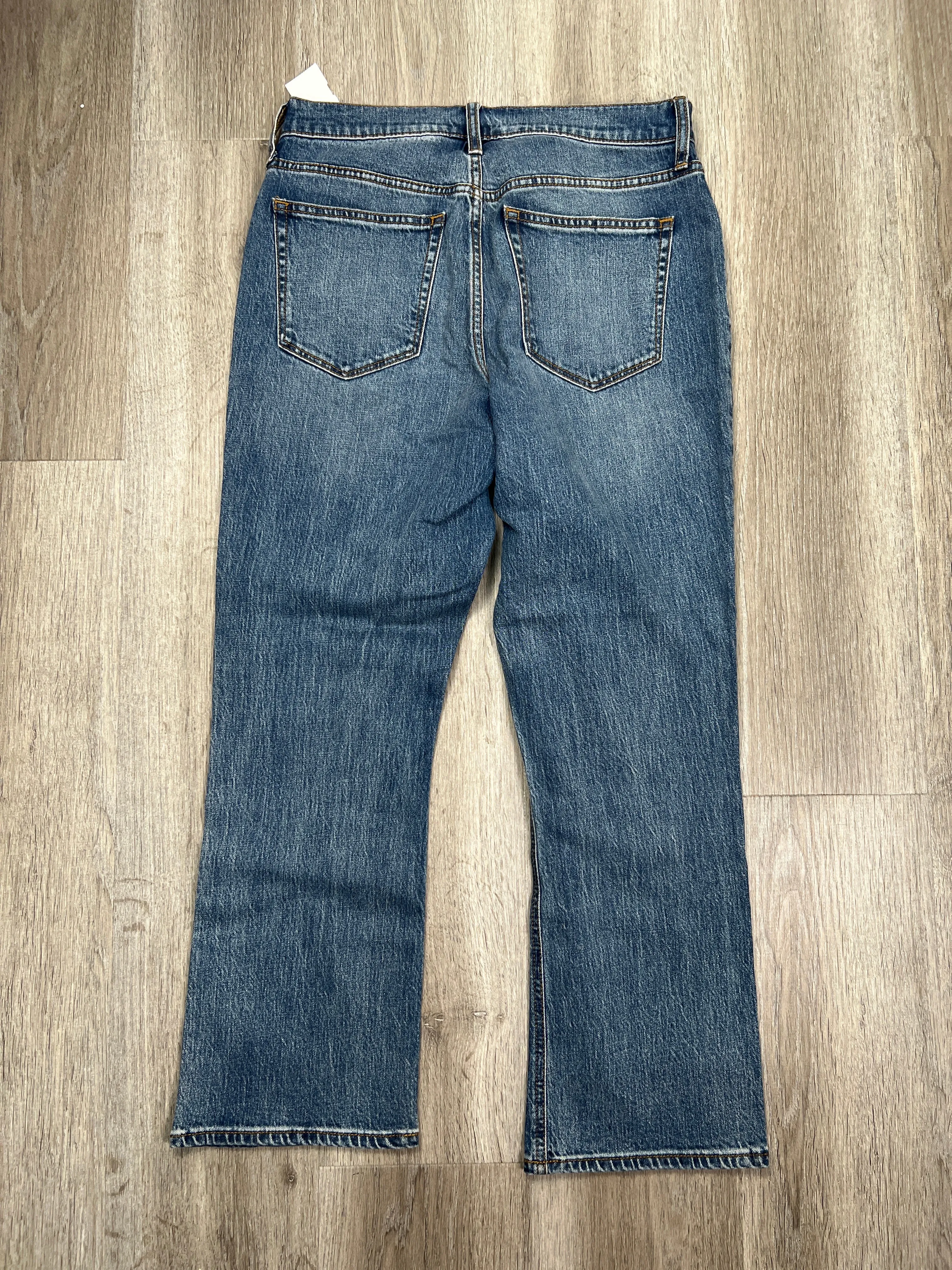 Blue Jeans Cropped J. Crew, Size 6