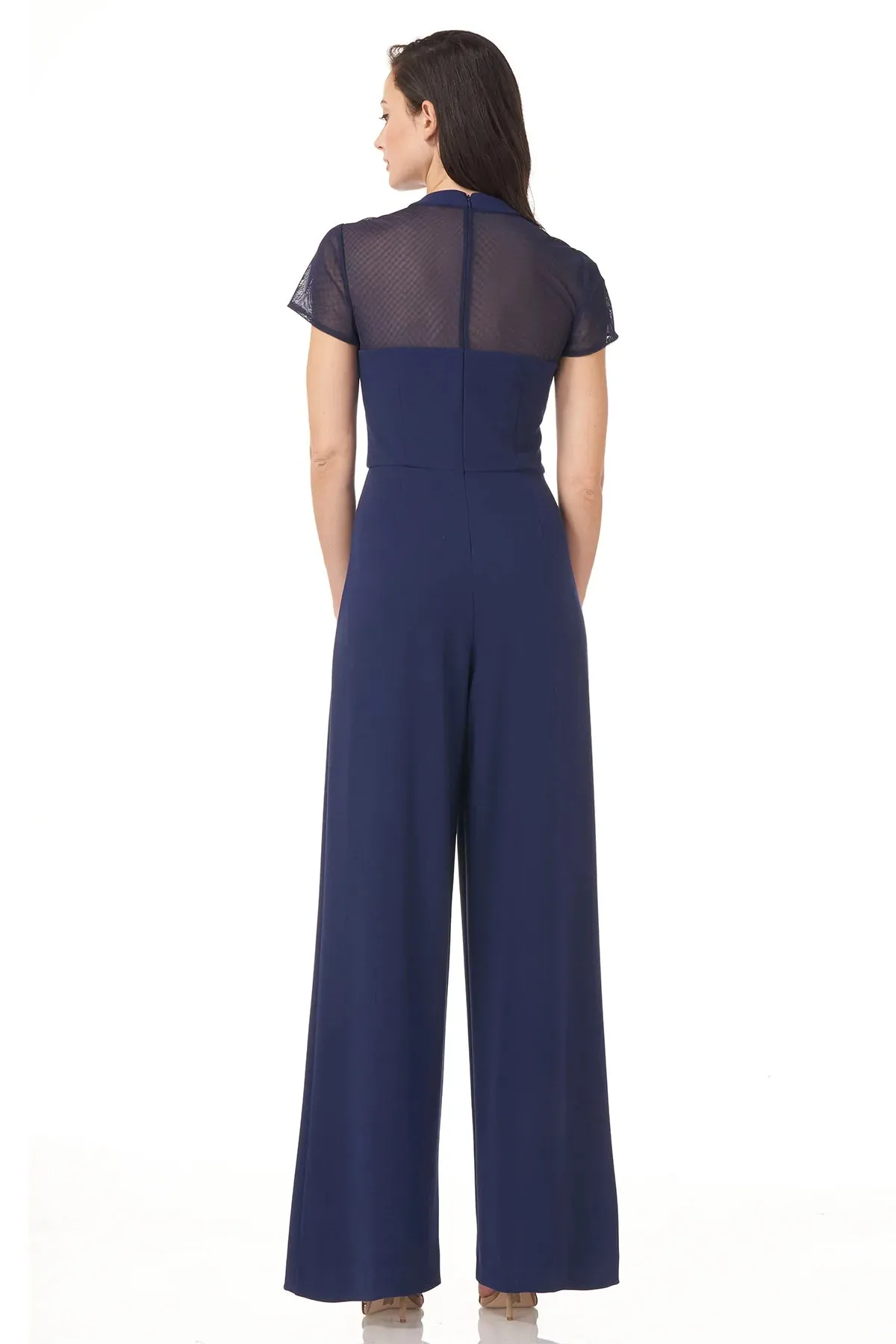 Bow Jumpsuit | Navy