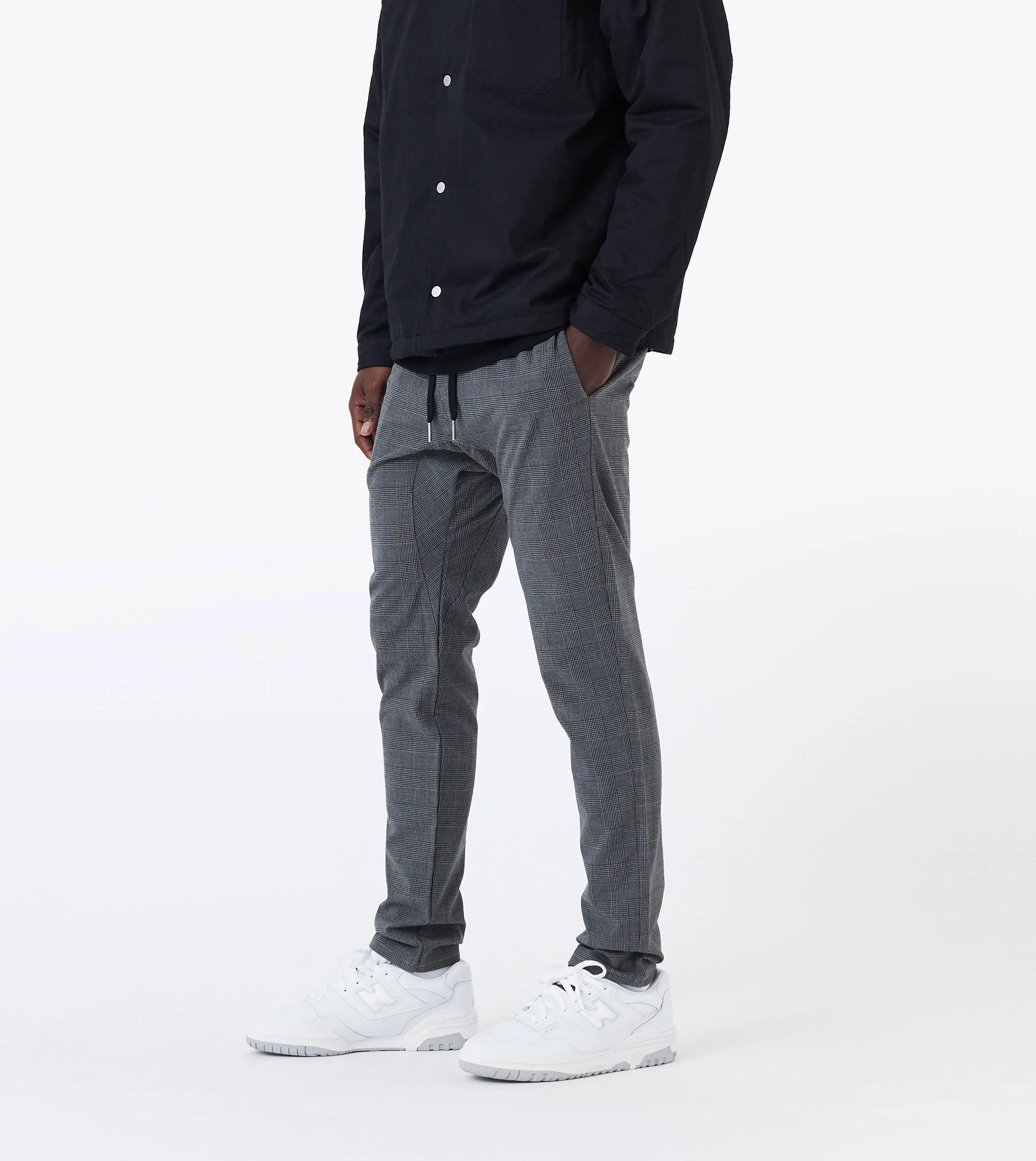 Check Sureshot Chino Dk Grey