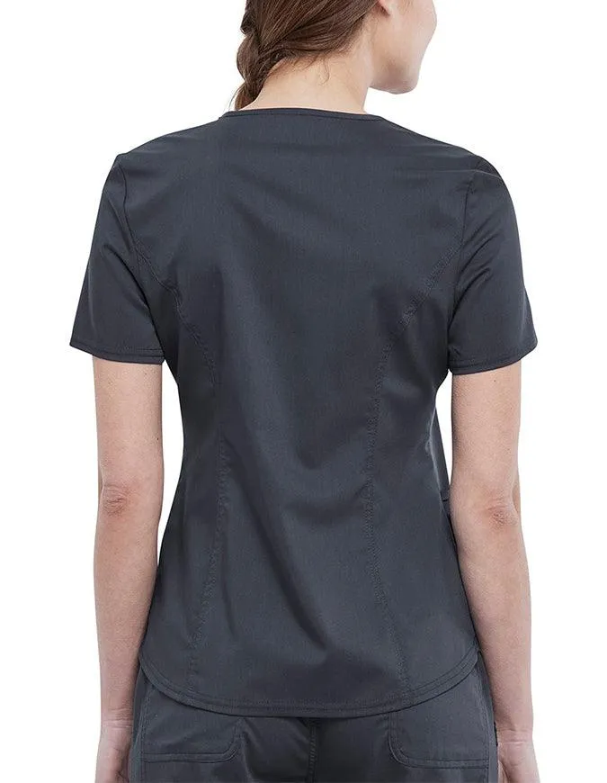 Cherokee Workwear Revolution Women's V-Neck Top