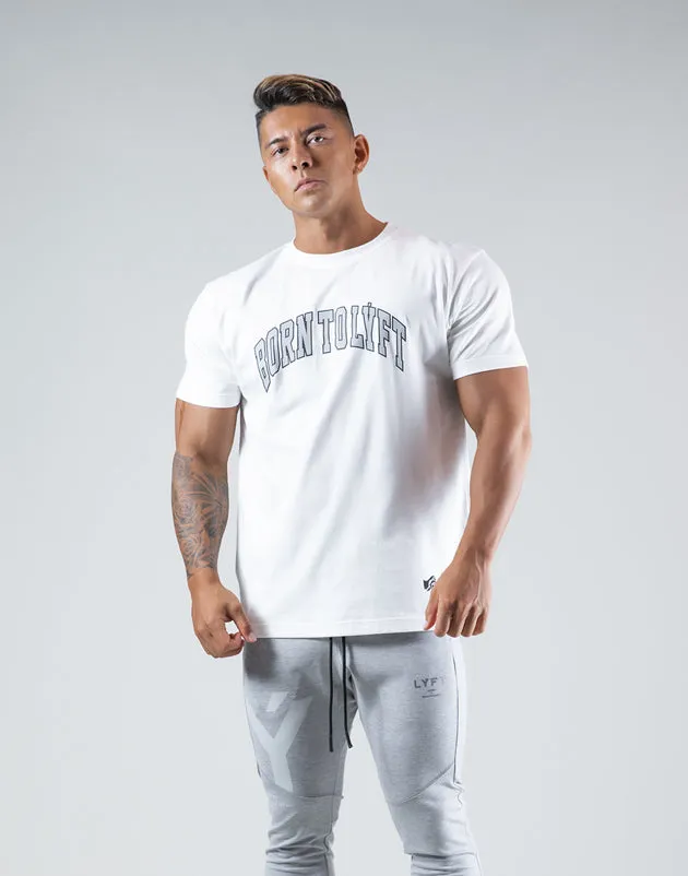 College Logo Standard T-Shirt - White