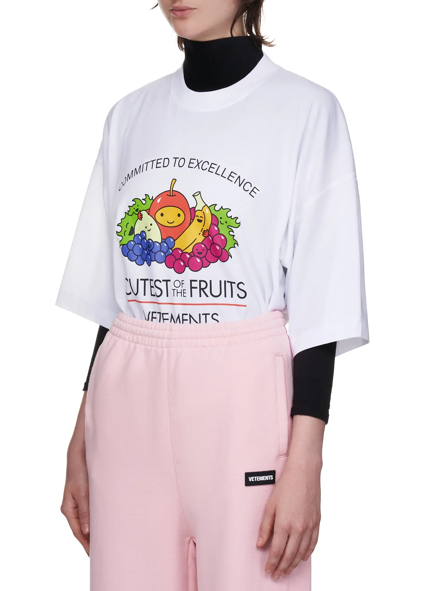 'Cutest of Fruits' Tee (UA52TR360W-WHITE)