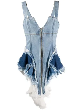 Denim Corset