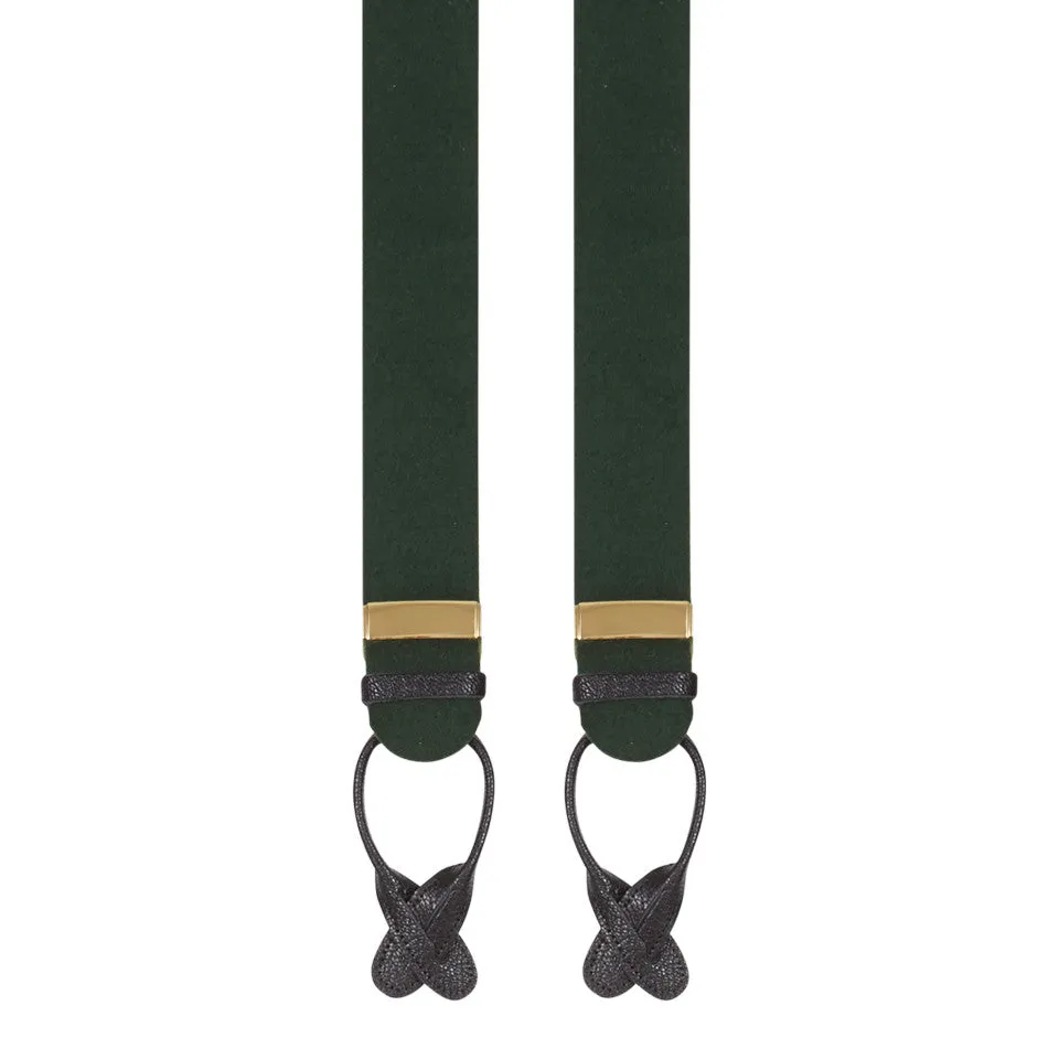 Felt Suspenders - Green