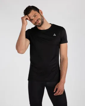 Funktions Laufshirt Kurzarm Comfort Line Schwarz Setprodukt