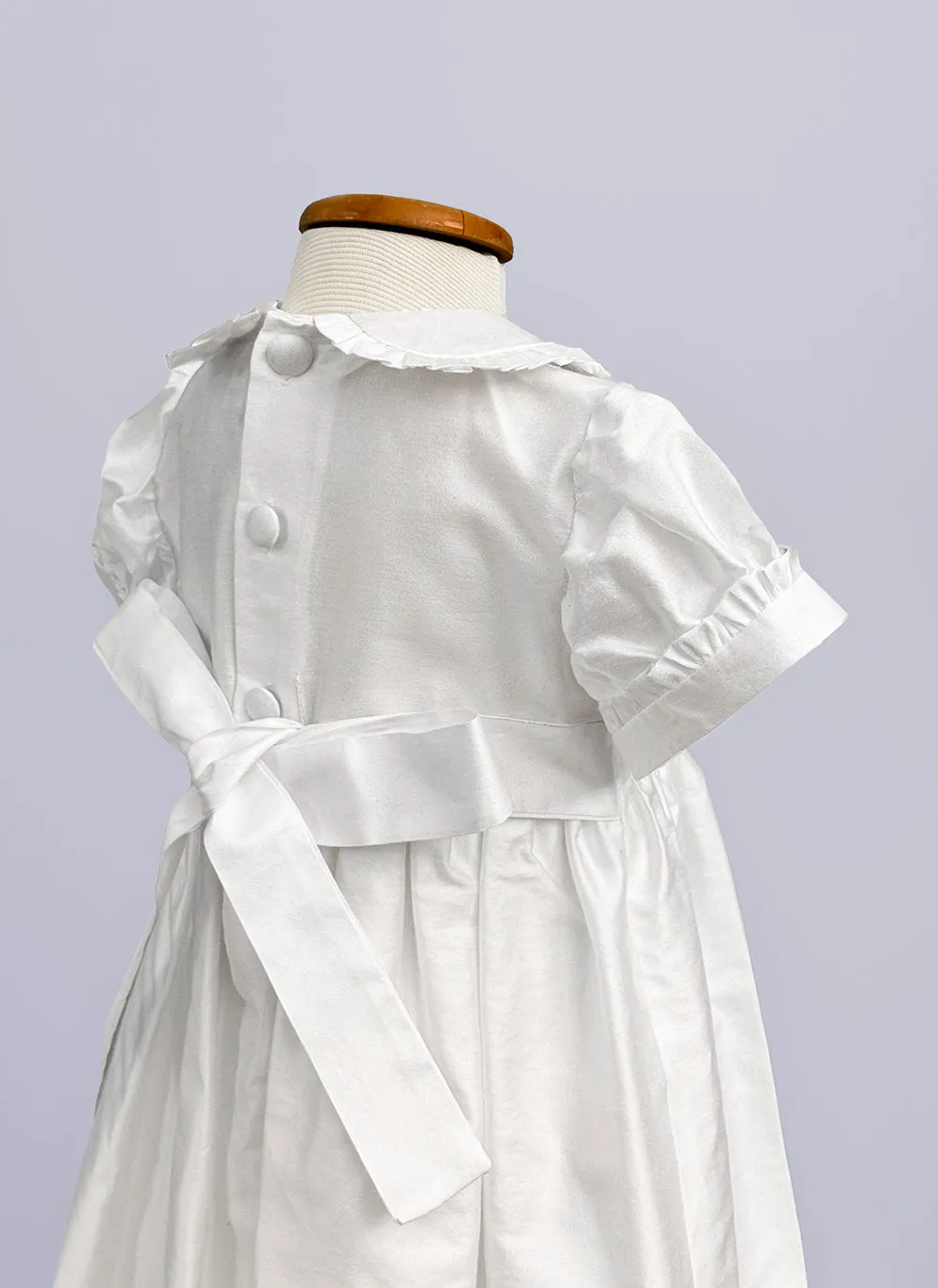 Handmade Smock Cotton Silk Dress