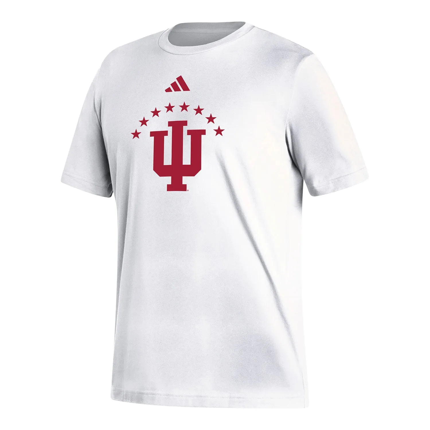 Indiana Hoosiers Adidas 8-Star Soccer White T-Shirt