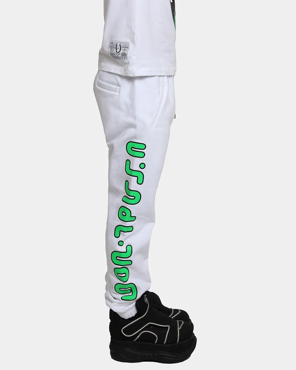 INVASION JOGGERS WHITE