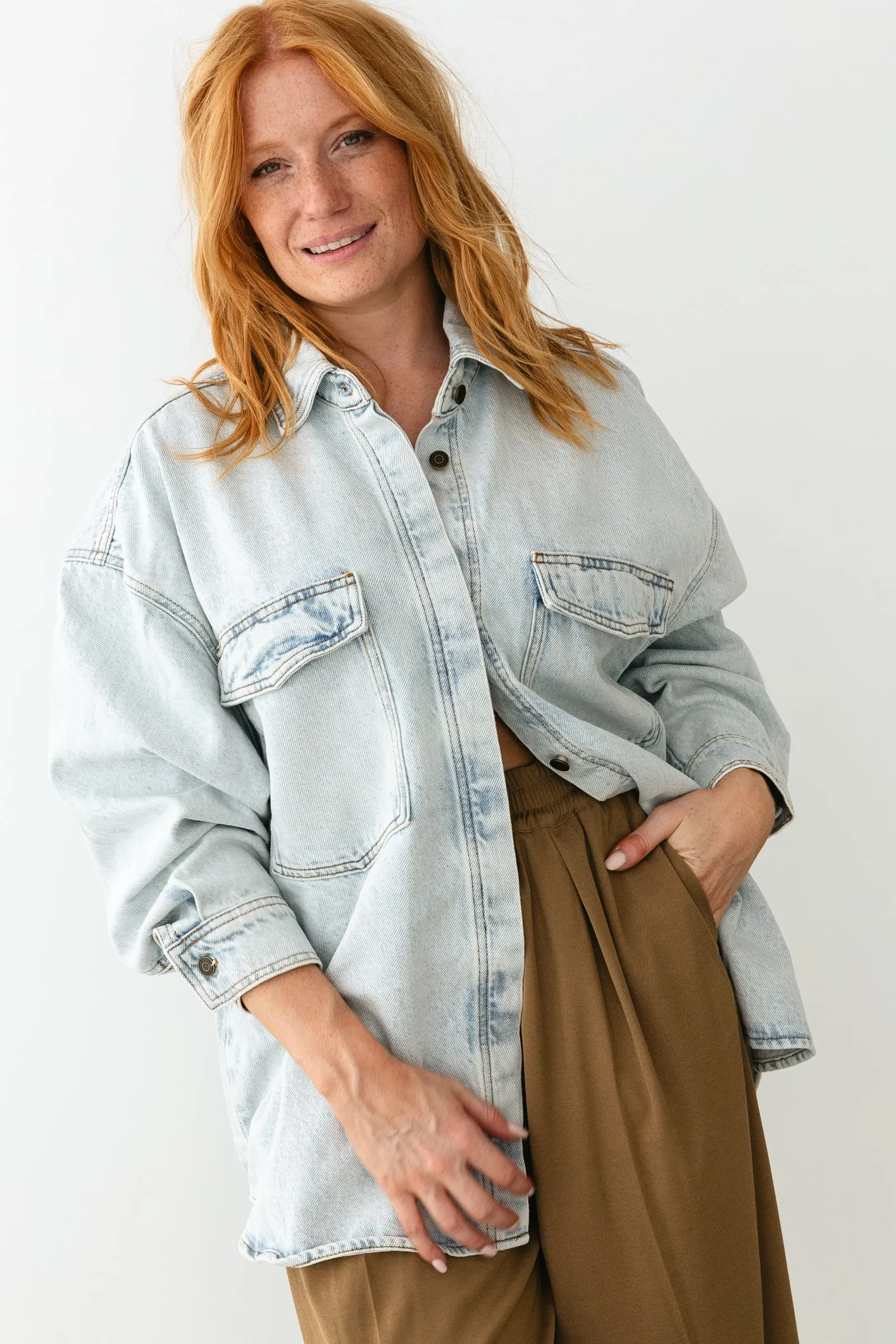 Joybird Denim Shirt