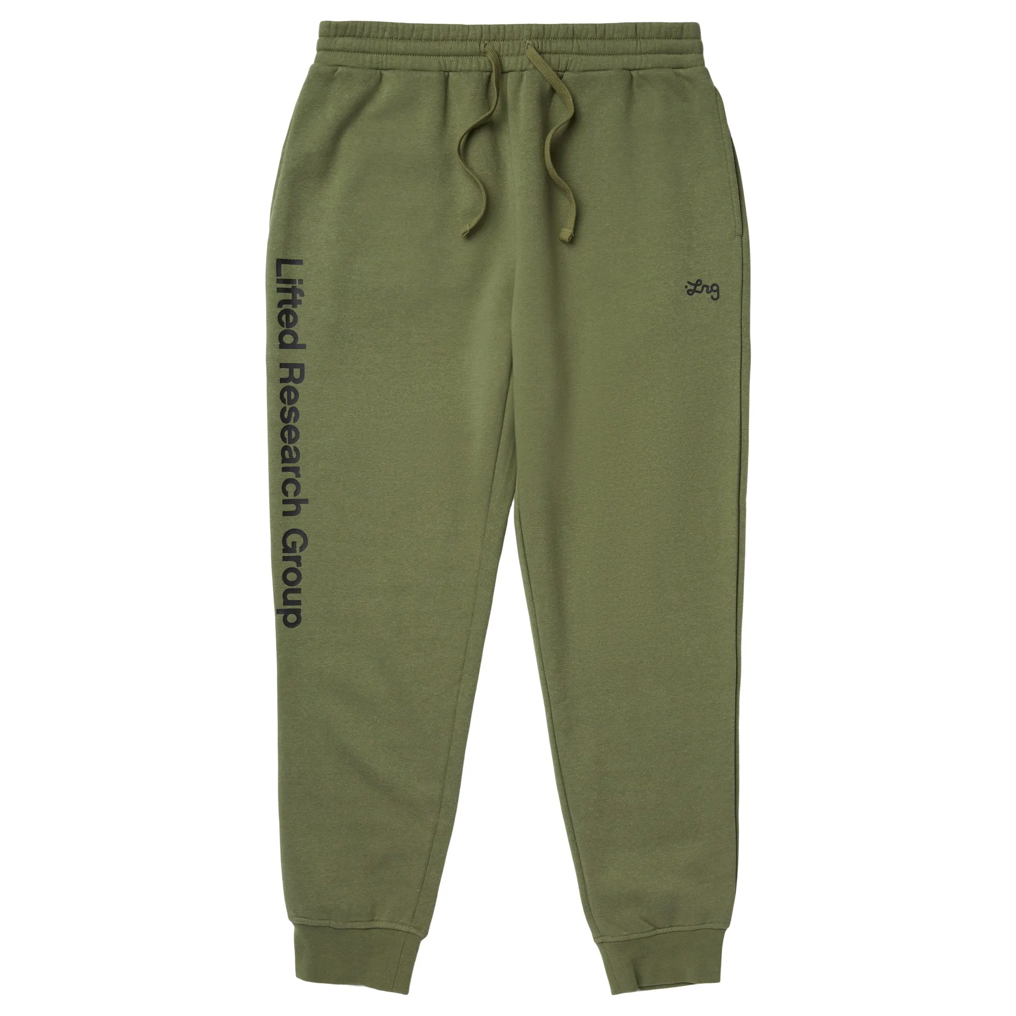 LIFTED SCRIPT JOGGER SWEATPANTS - OLIVINE