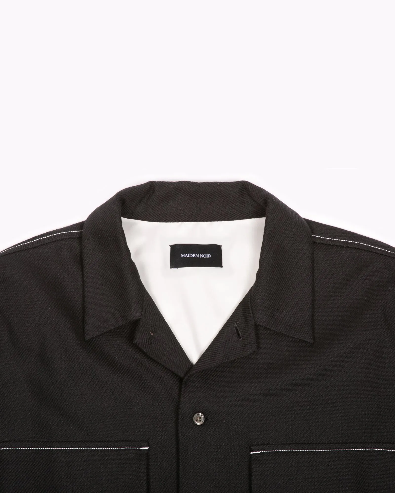 LS Boxy Shirt - Black