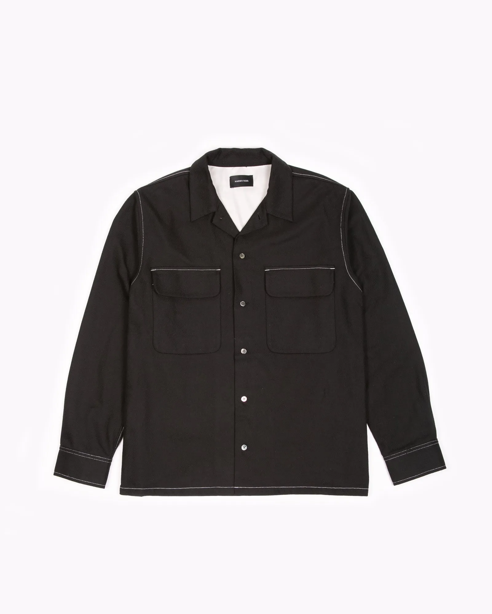 LS Boxy Shirt - Black