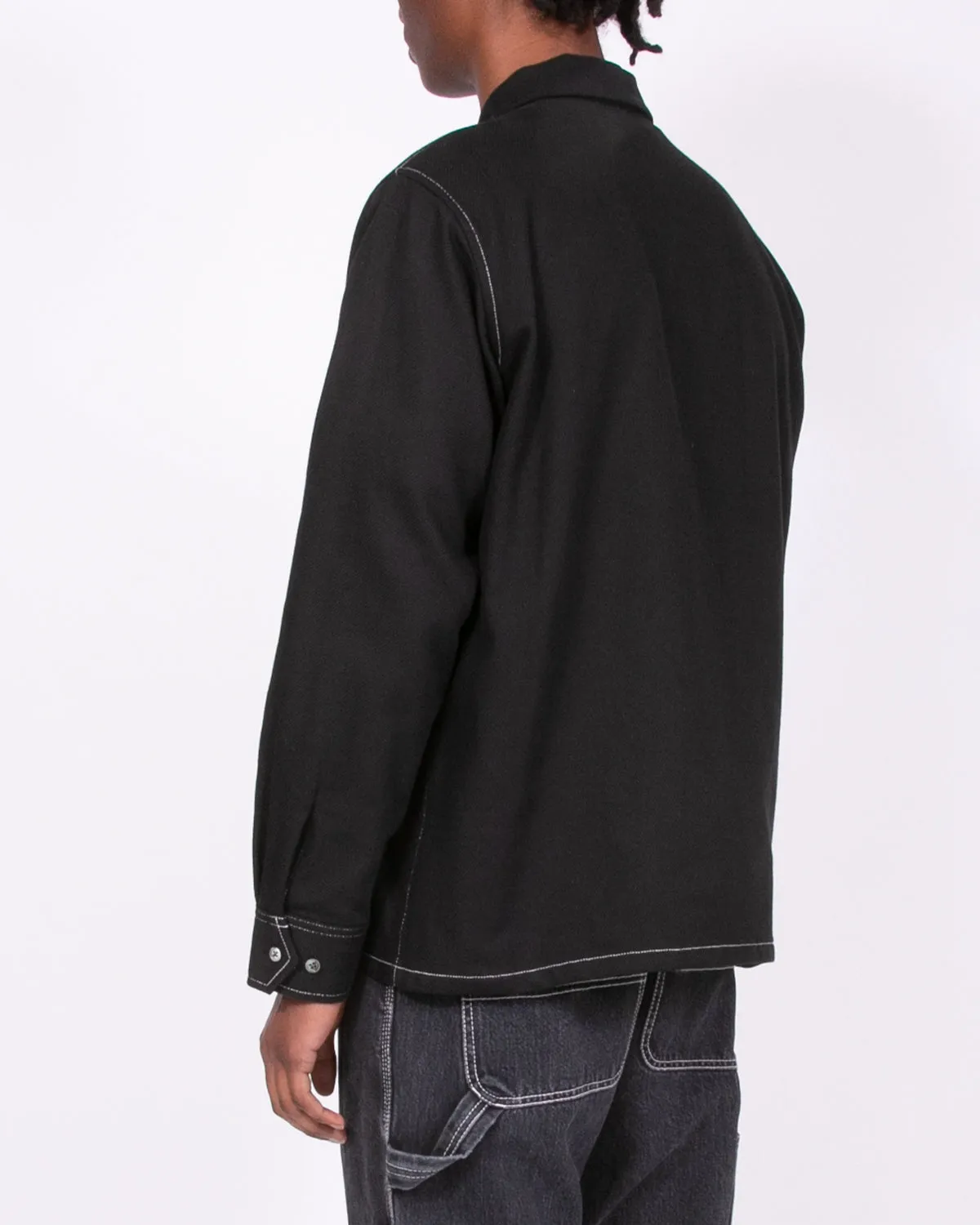 LS Boxy Shirt - Black