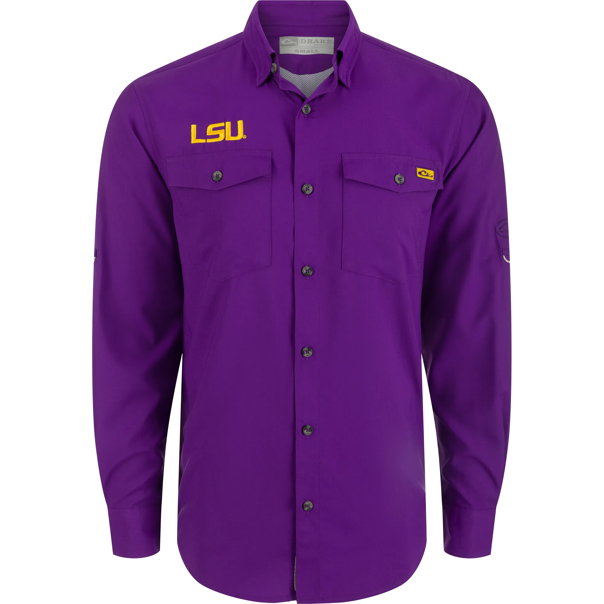 LSU Frat Dobby Long Sleeve Shirt