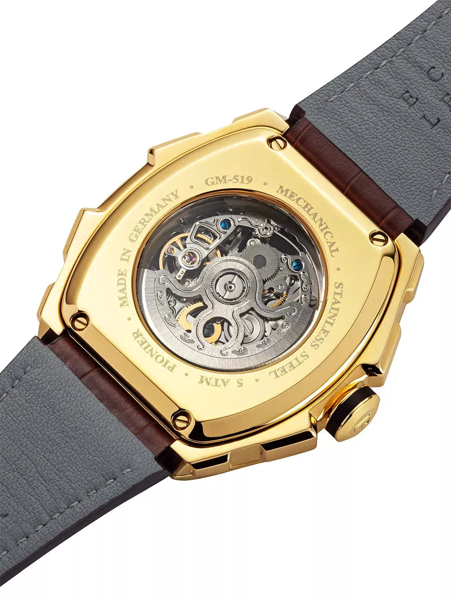 Milano Pionier - GM-519-3 | Gold | Made in Germany Automatic Watch