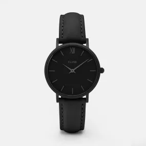 Minuit Leather Full Black