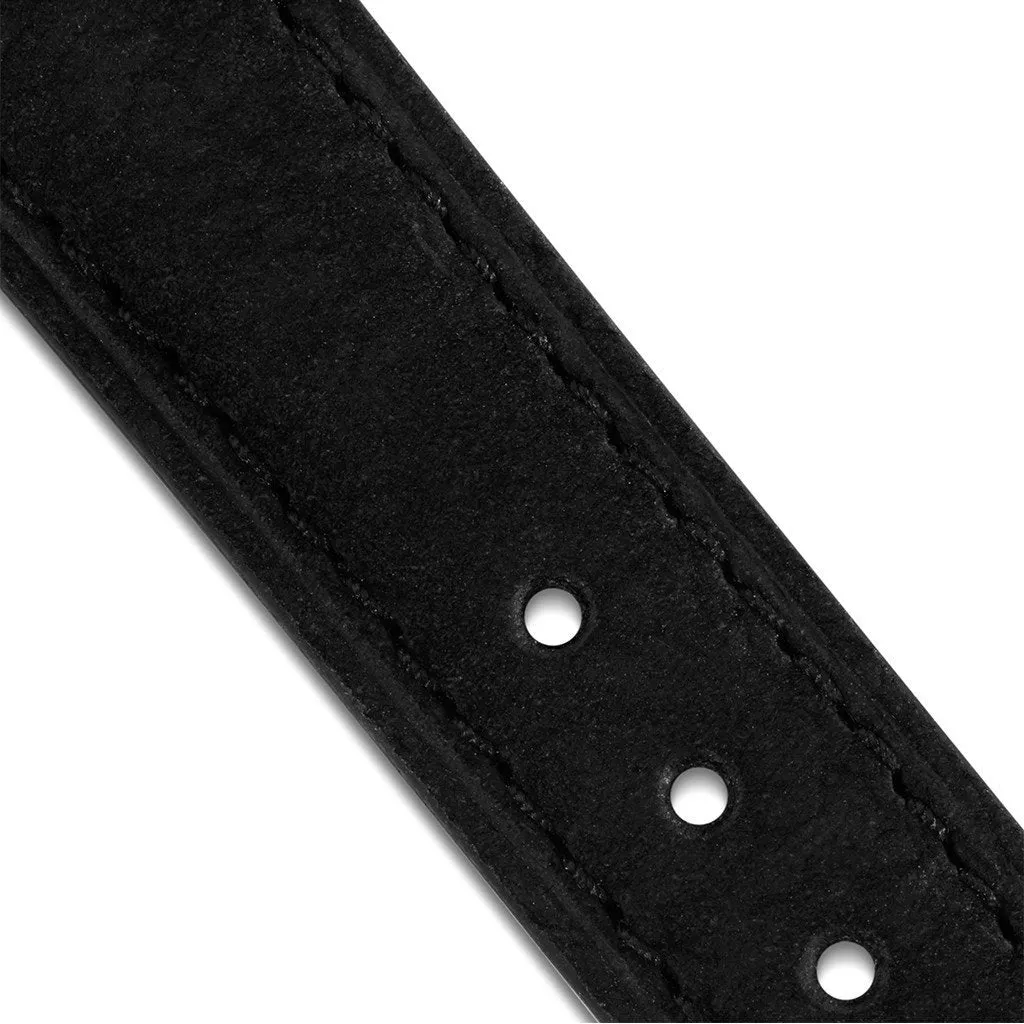 Nubuck Ladies Strap - Black