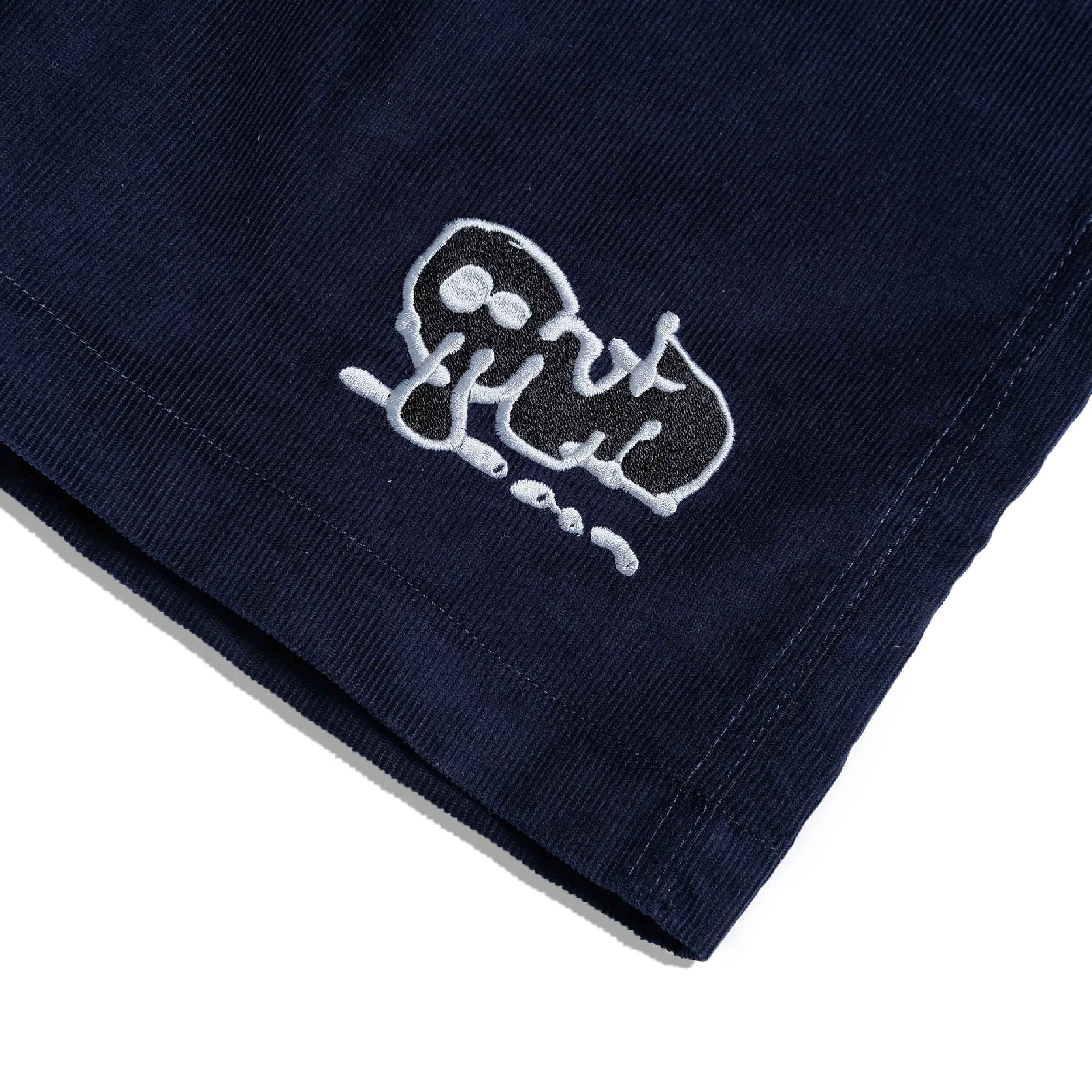 Q Logo Shorts - Navy Blue