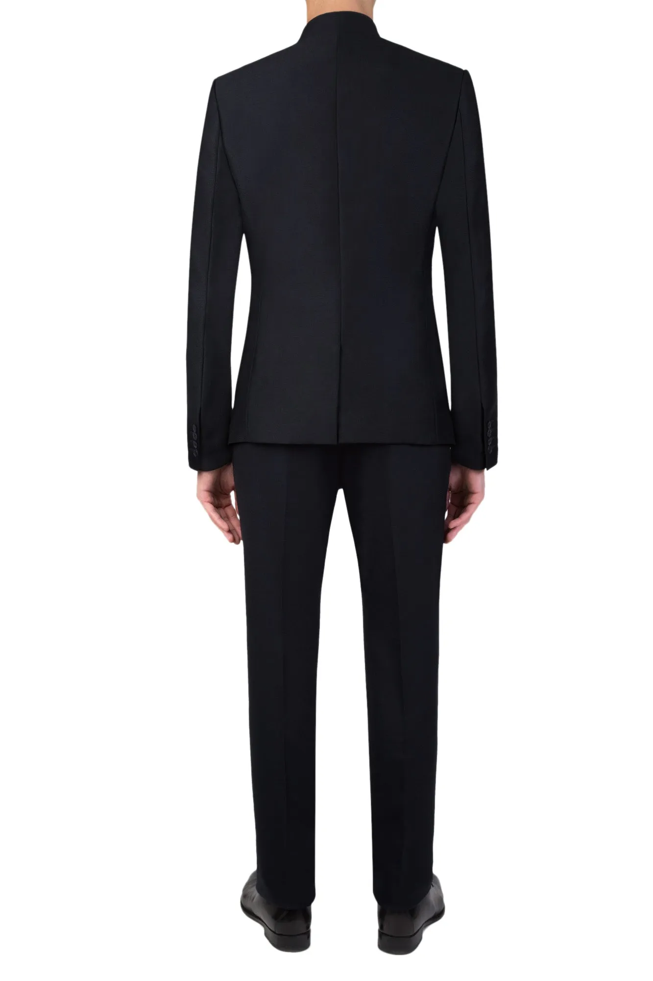 Satin Contemporary Tuxedo Jacket