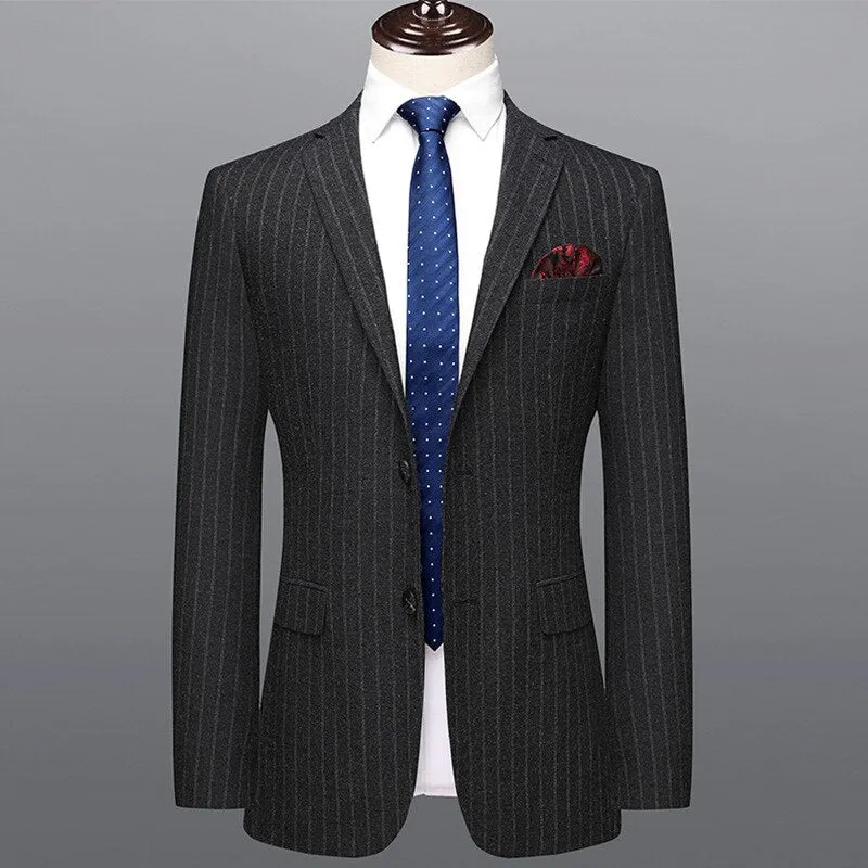 Suit Business Men's Korean Slim Formal Dress Professional Wedding Suit Se