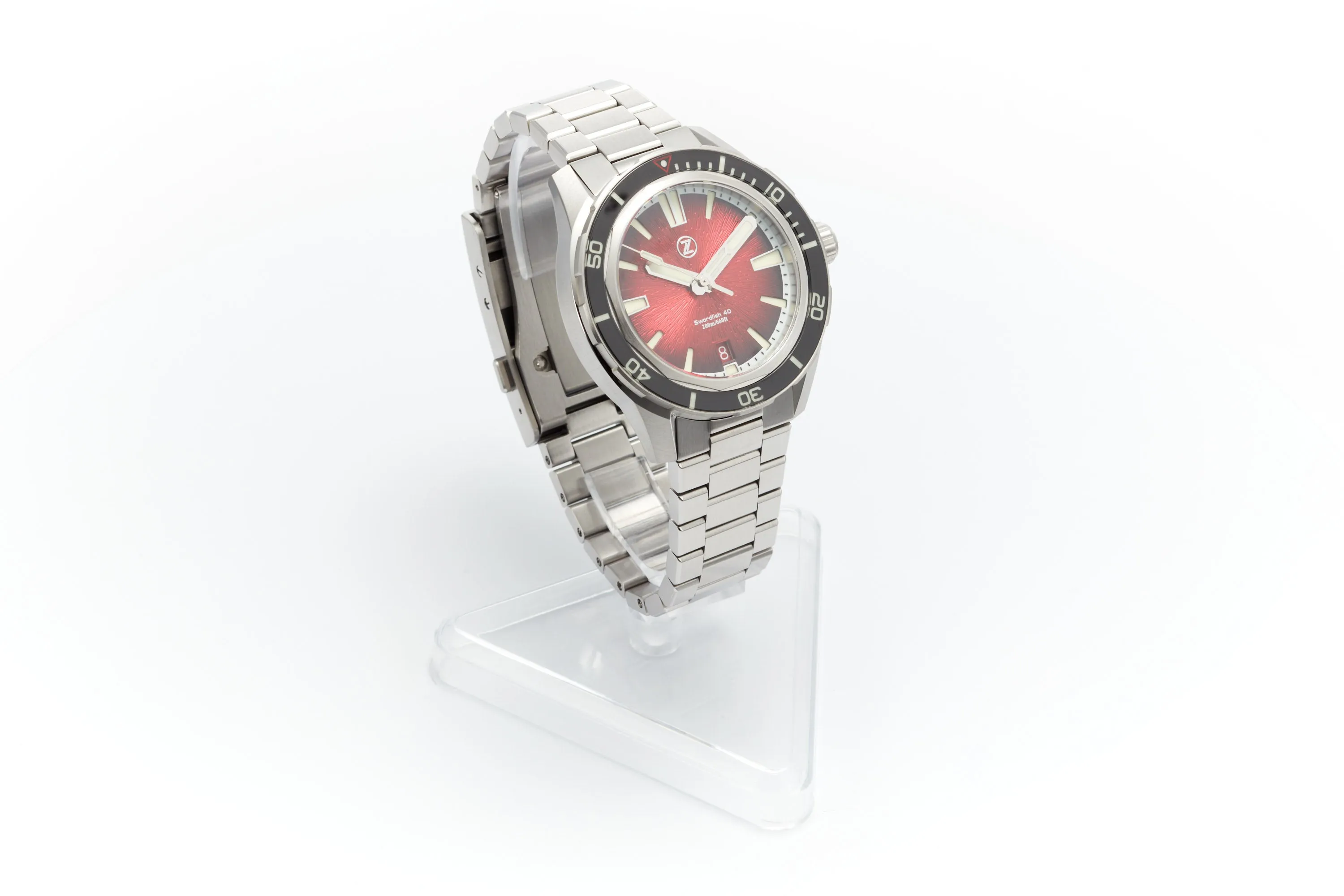 Swordfish 40mm SS 'Crimson Red' Launch Special