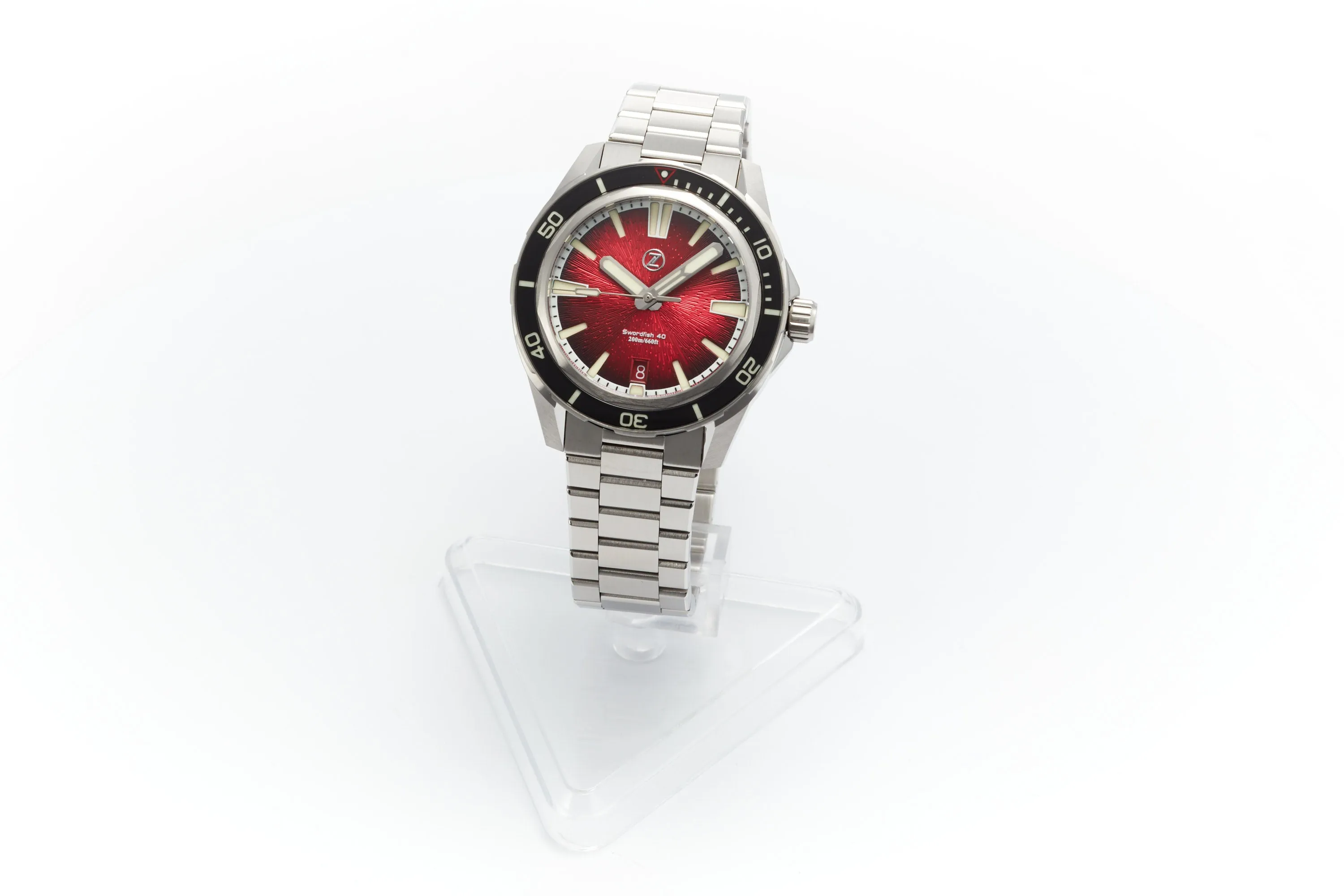 Swordfish 40mm SS 'Crimson Red' Launch Special