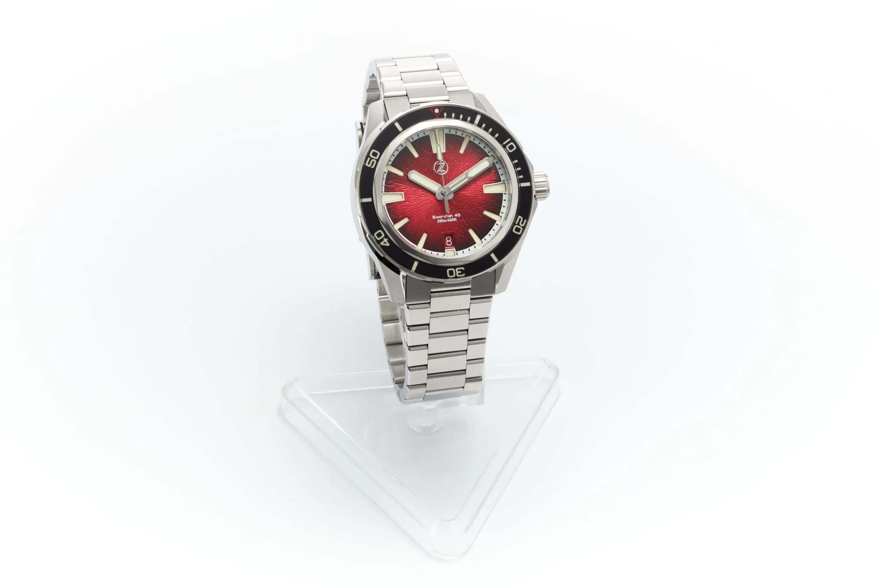 Swordfish 40mm SS 'Crimson Red' Launch Special