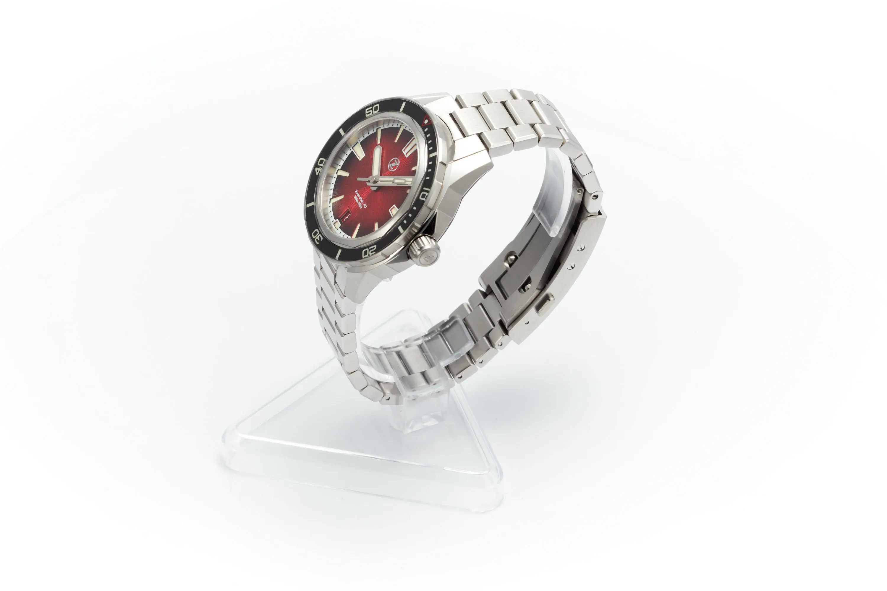 Swordfish 40mm SS 'Crimson Red' Launch Special