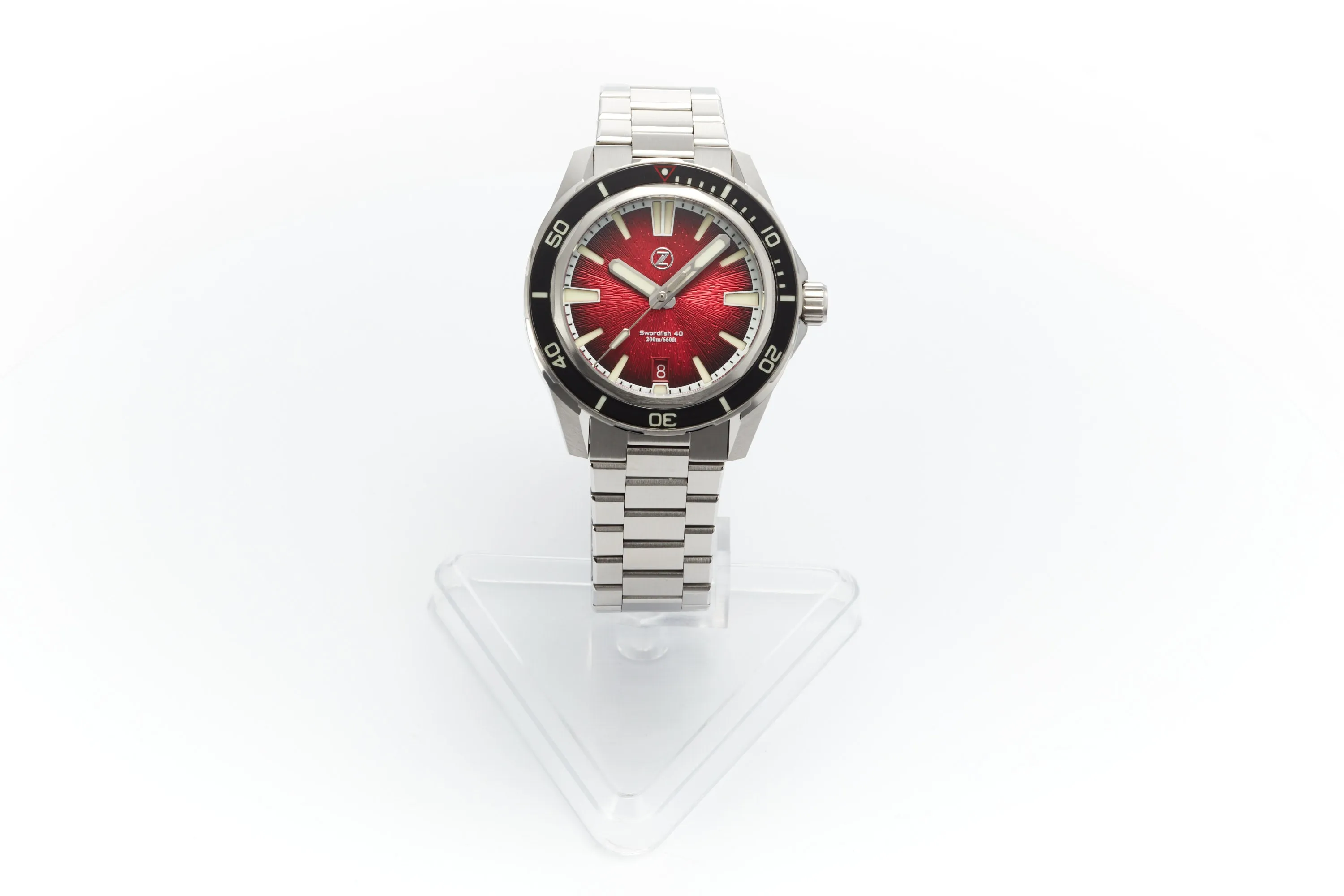 Swordfish 40mm SS 'Crimson Red' Launch Special