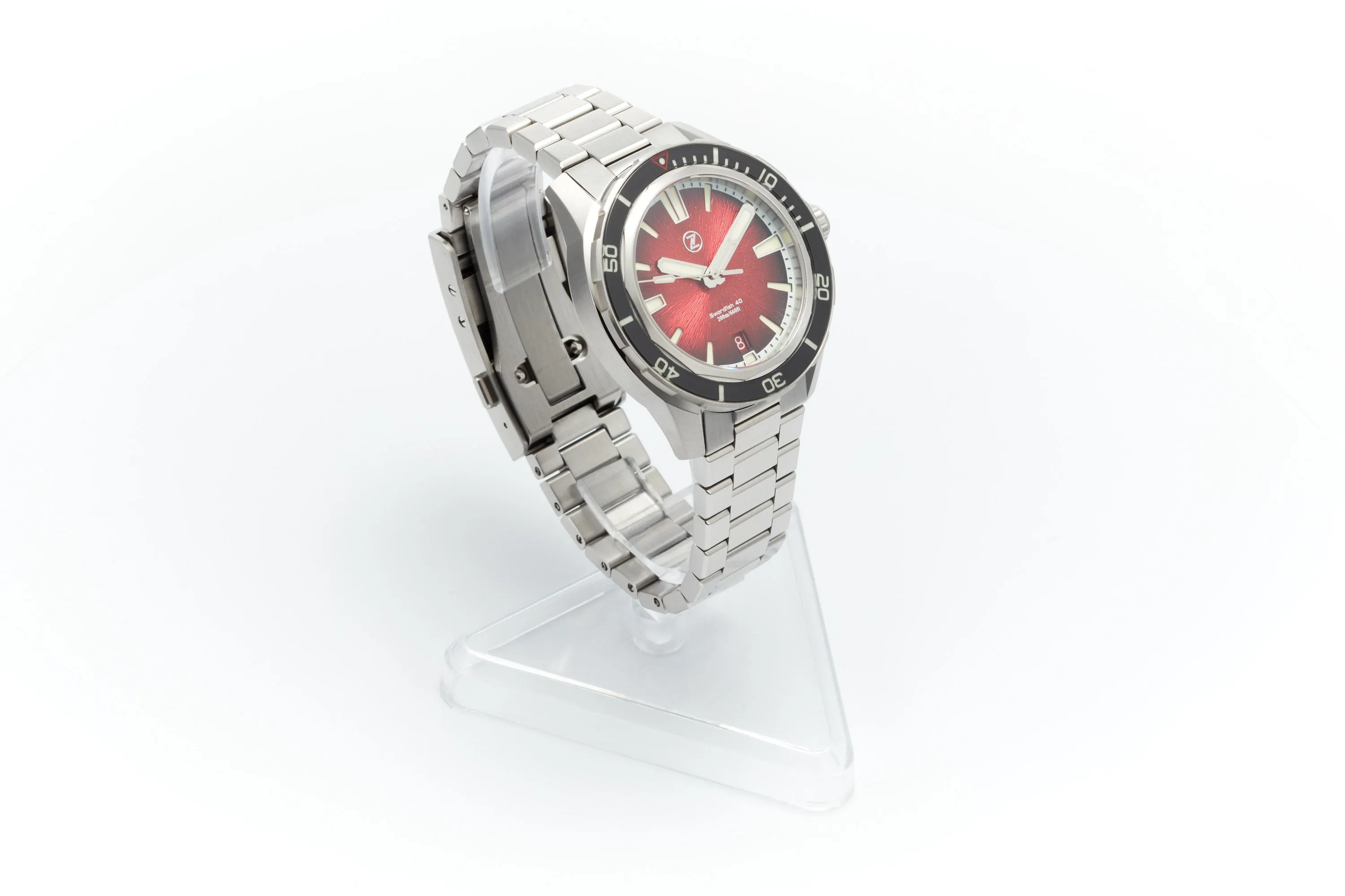 Swordfish 40mm SS 'Crimson Red' Launch Special