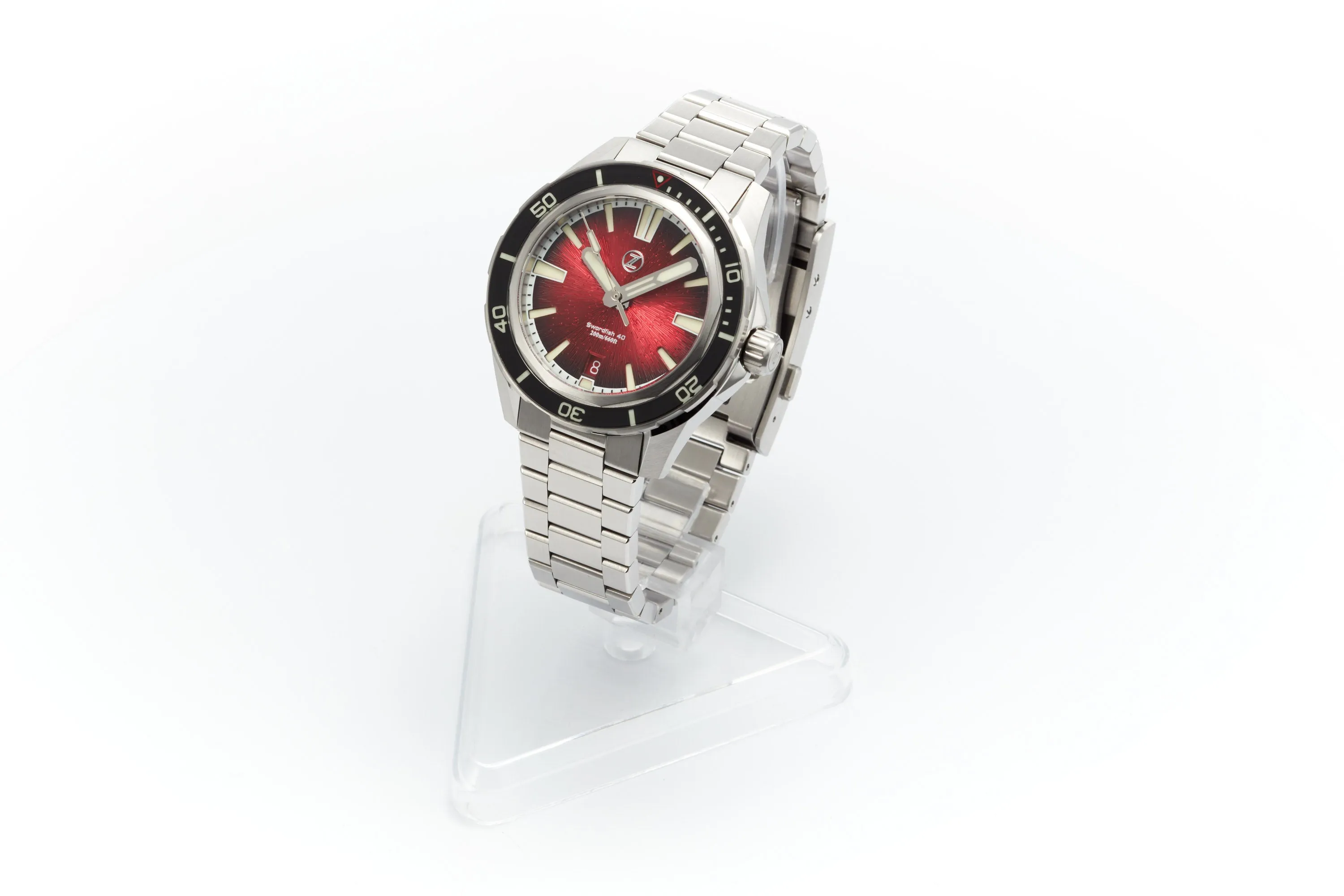 Swordfish 40mm SS 'Crimson Red' Launch Special