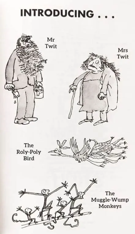 THE TWITS - Roald Dahl