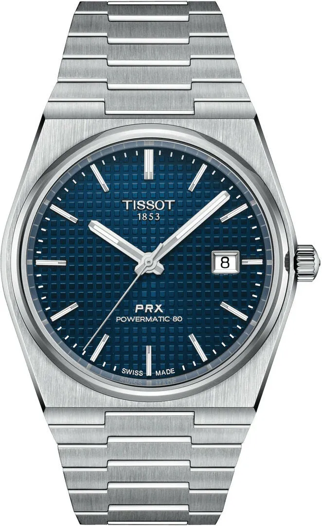 Tissot PRX Powermatic 80 Blue Dial 40mm Stainless Watch T137.407.17.041.00