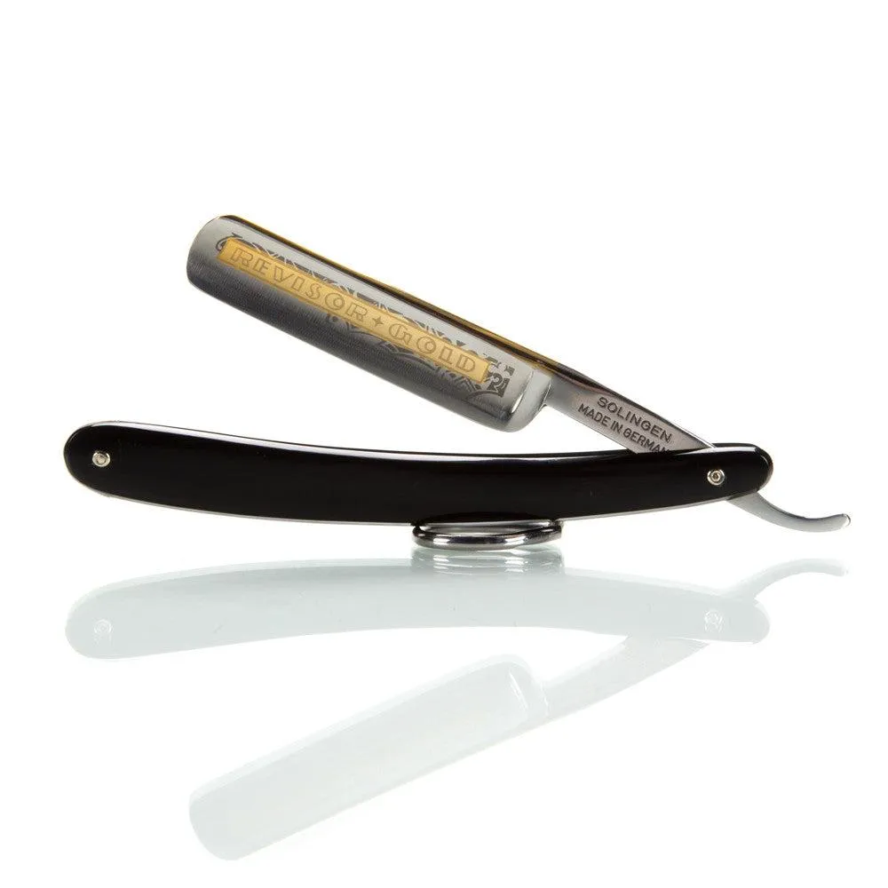 Vintage Dovo Revisor Gold Straight Razor - Made in Solingen