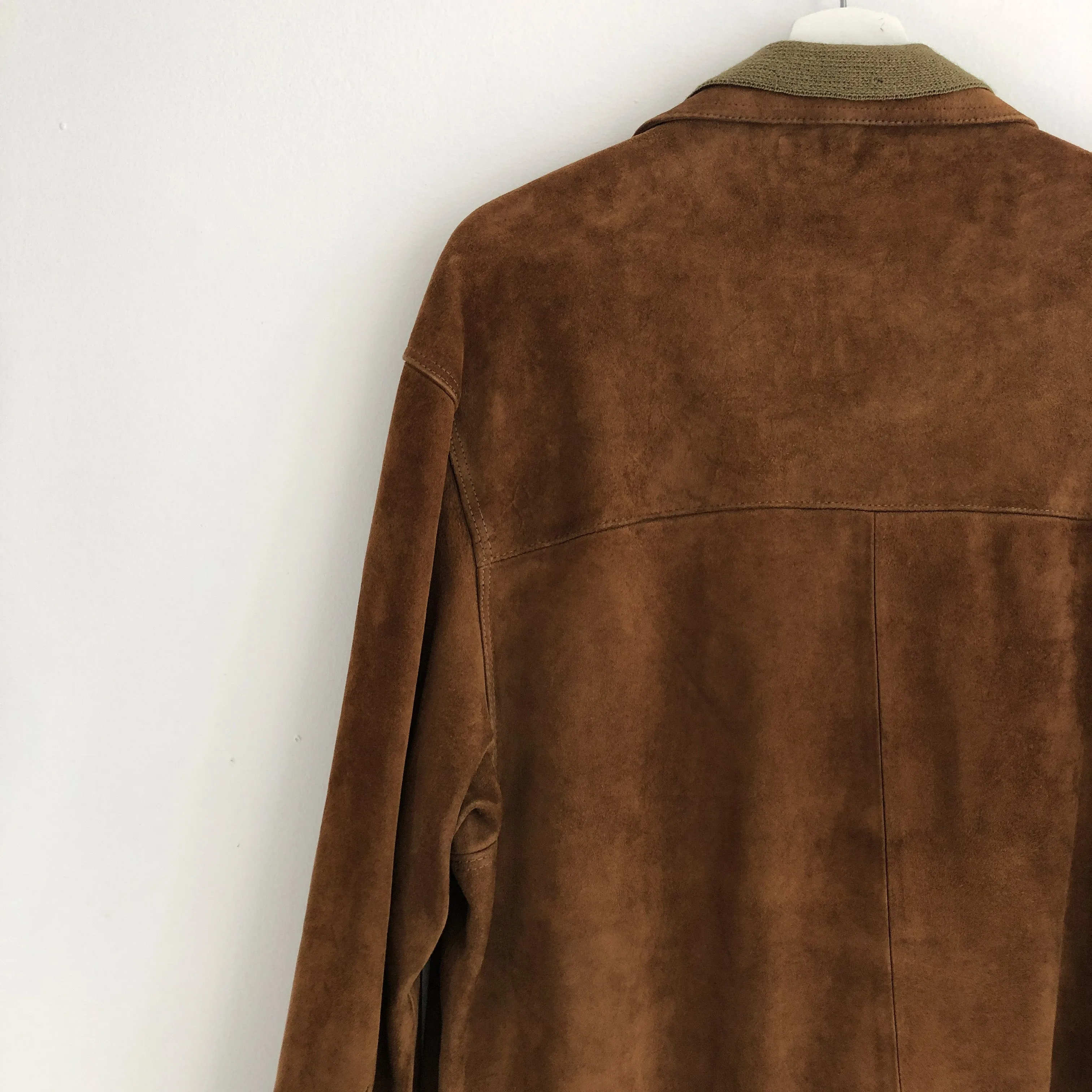 Vintage Suede Motorcycle Jacket