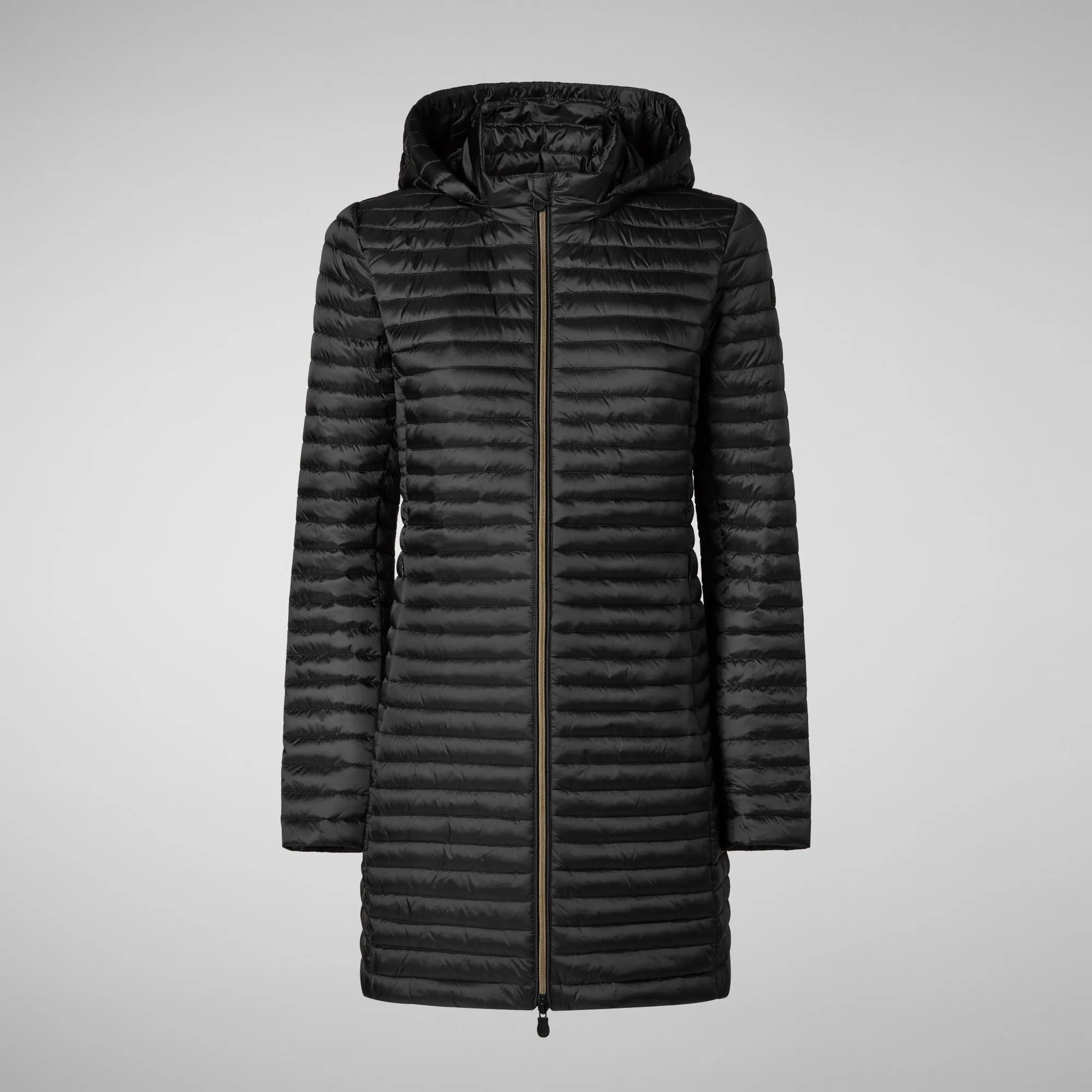 Woman's animal free puffer Megs in black