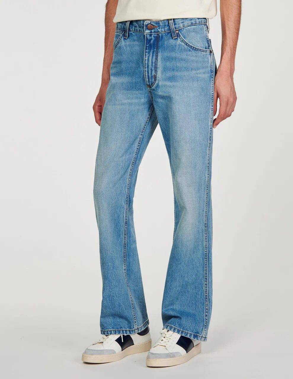 Wrangler faded jeans